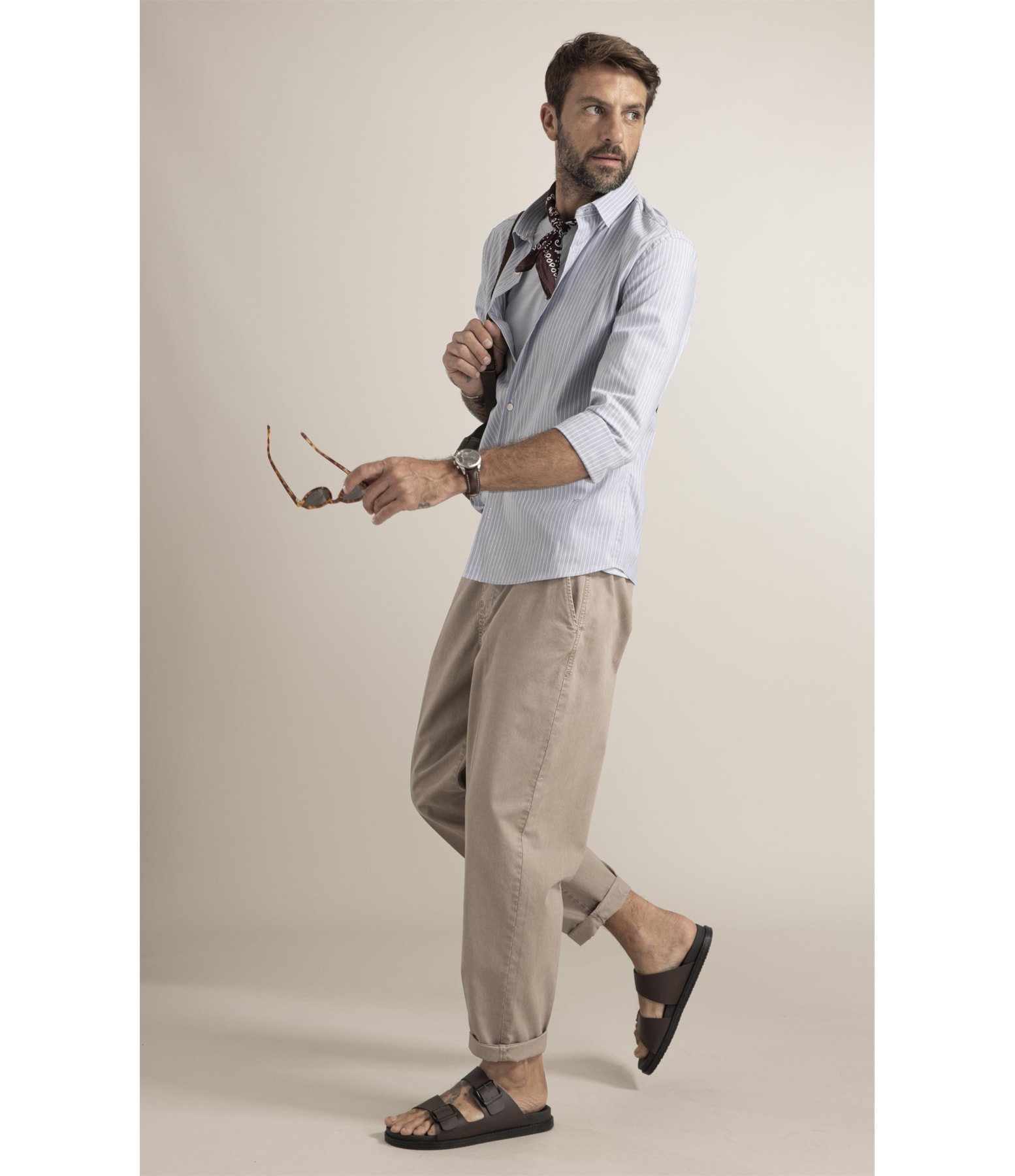 Camisa Tech Blend Cedro Azul Seco