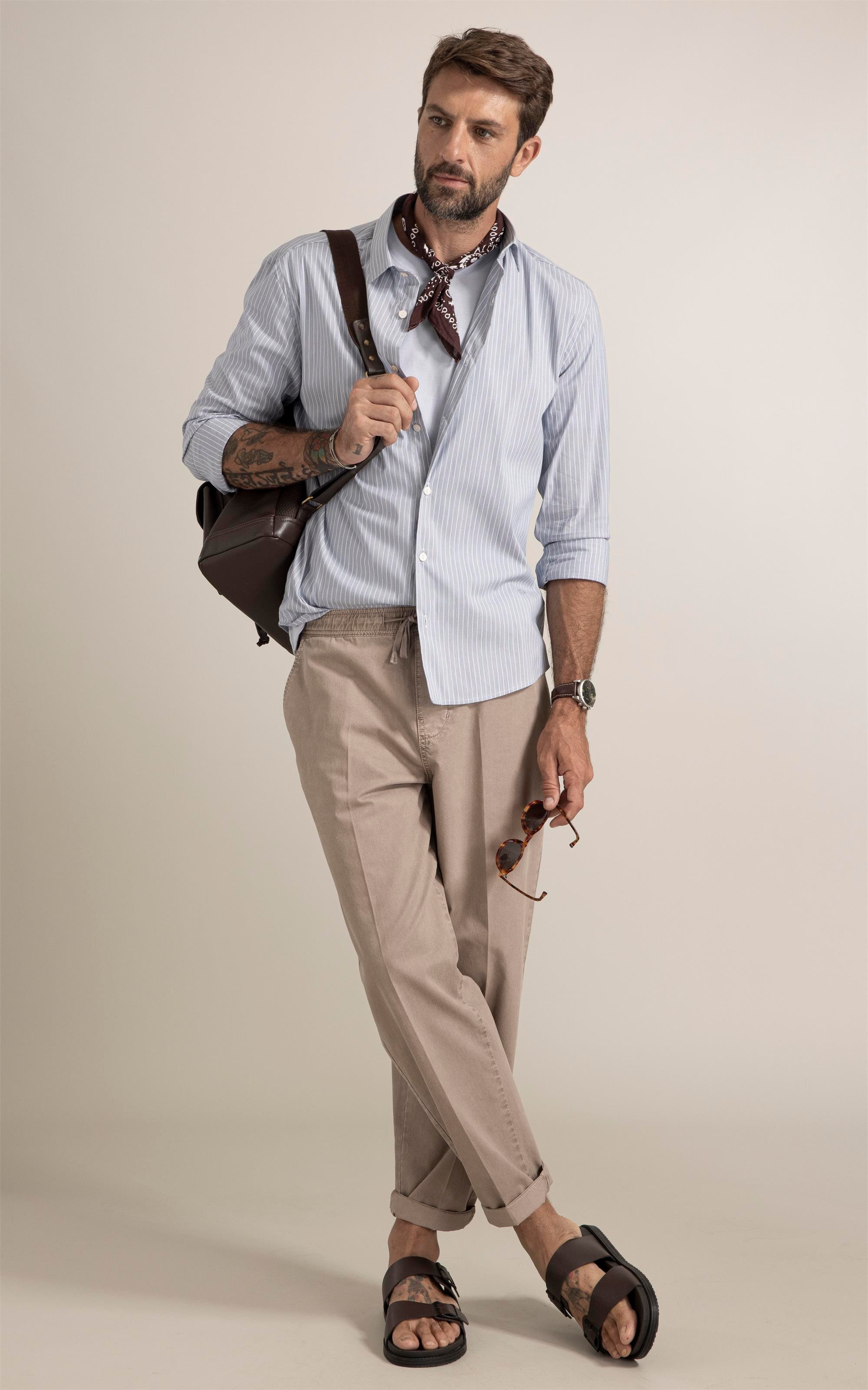 Camisa Tech Blend Cedro Azul Seco