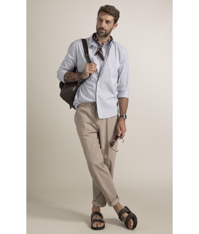 Camisa Tech Blend Cedro Azul Seco