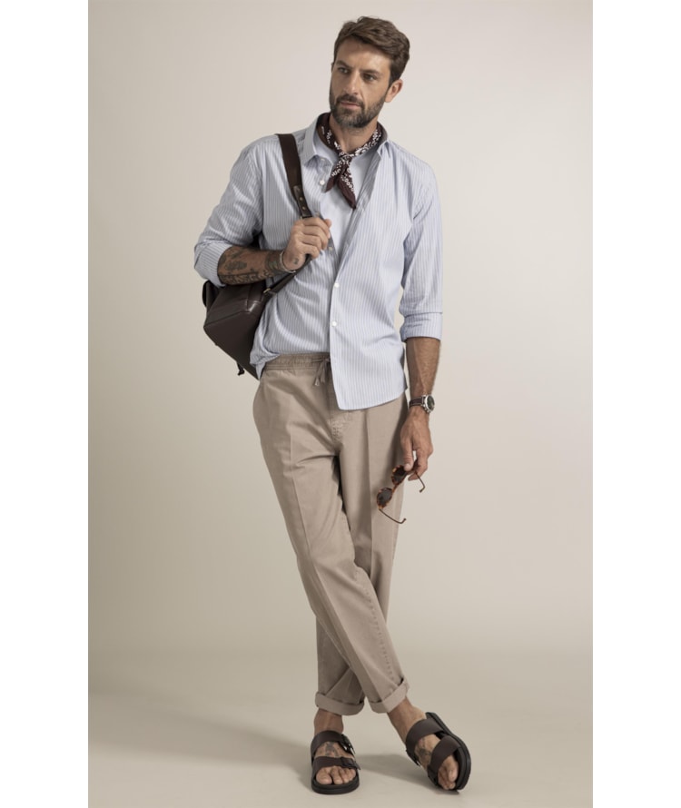 Camisa Tech Blend Cedro Azul Seco