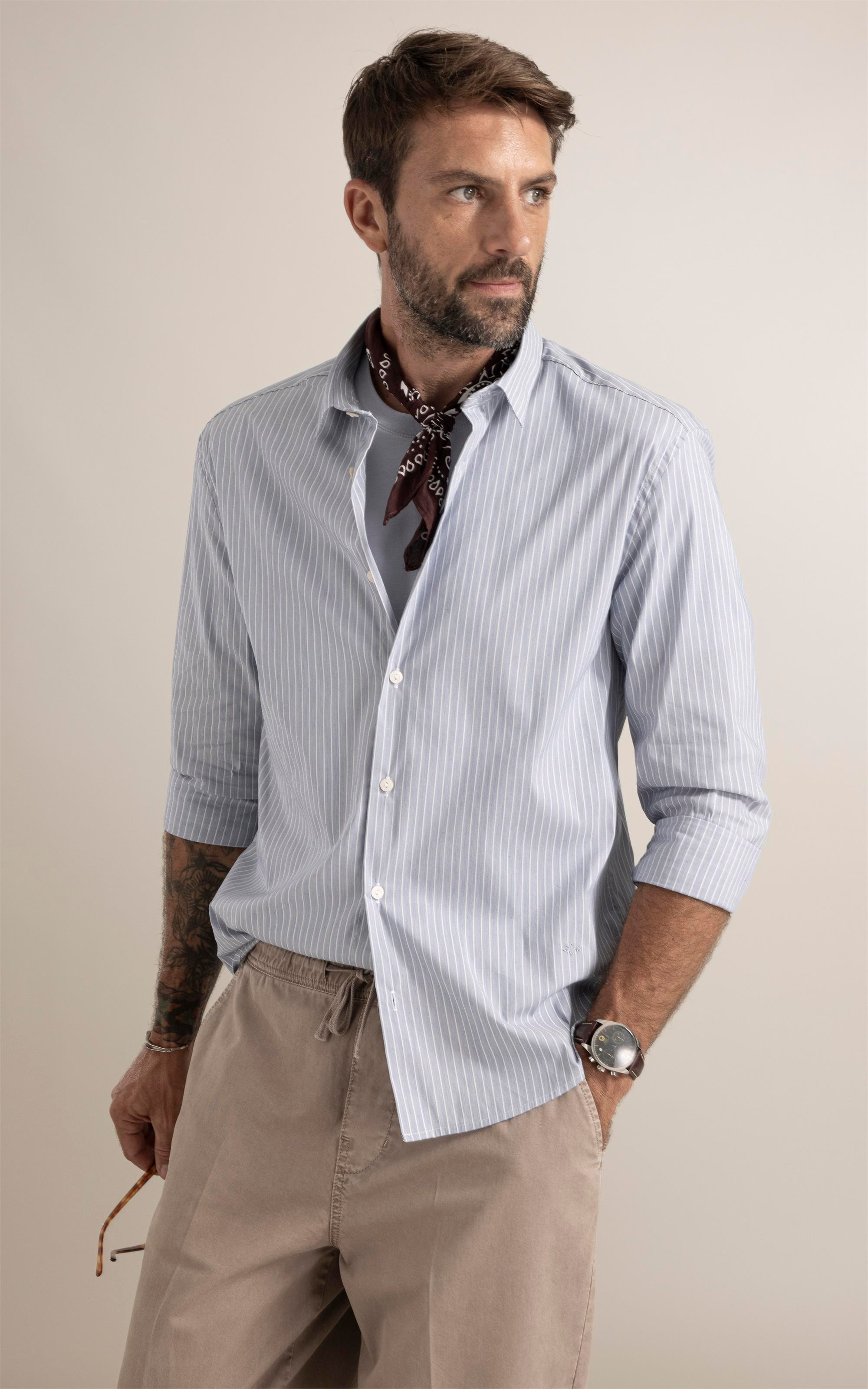 Camisa Tech Blend Cedro Azul Seco
