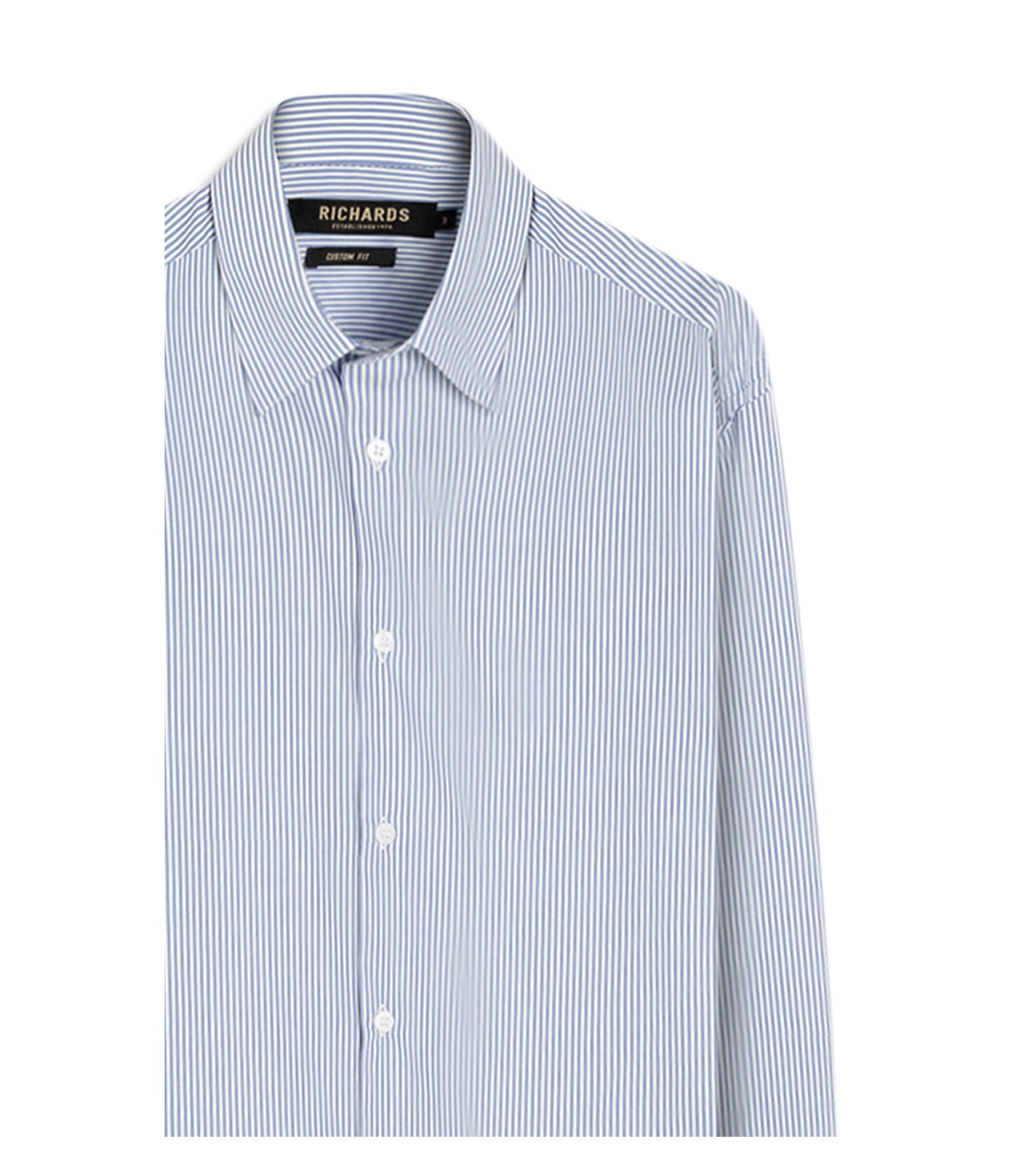 Camisa  Tech Blend Gabriel Ml Azul Pervante