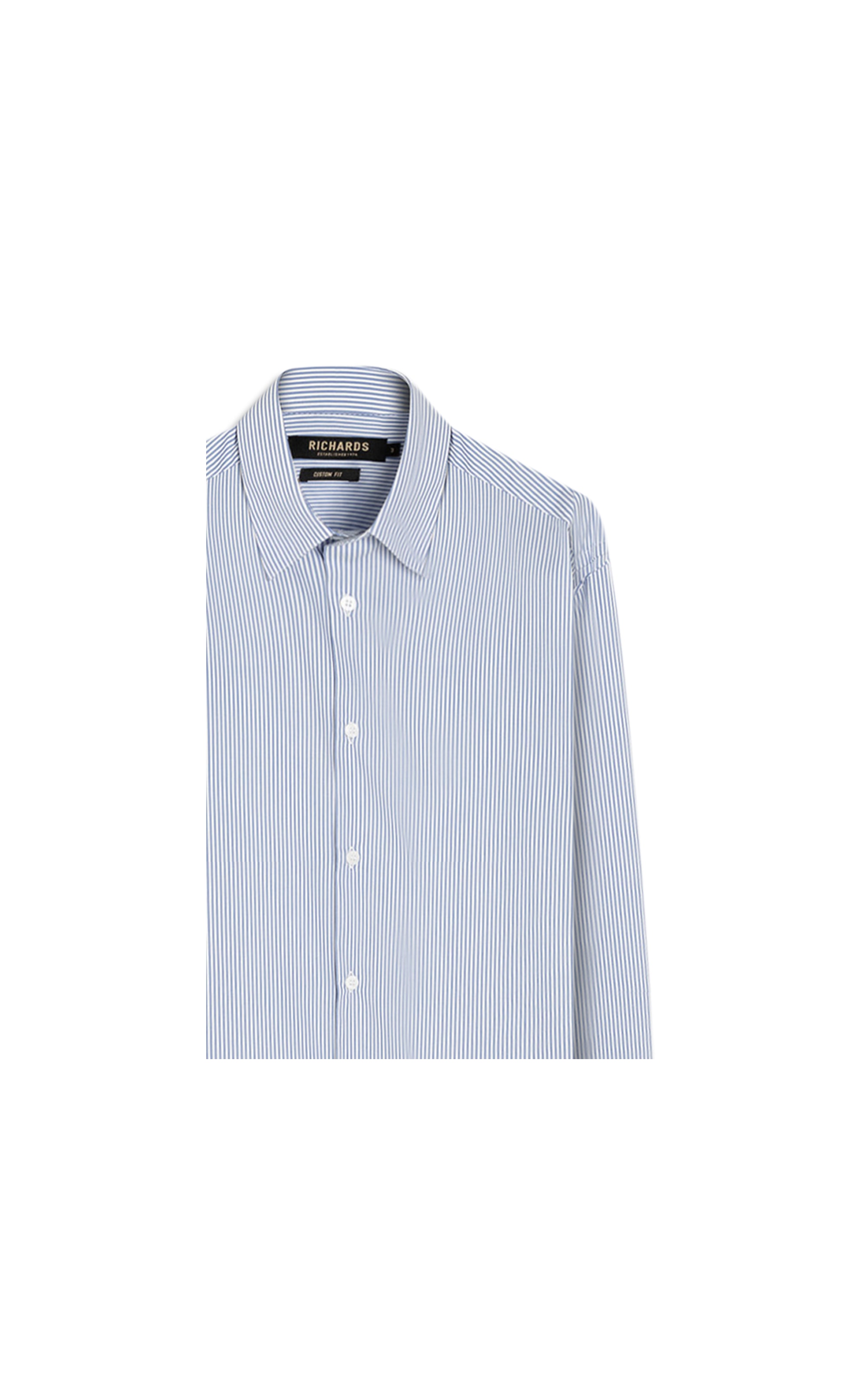 Camisa  Tech Blend Gabriel Ml Azul Pervante