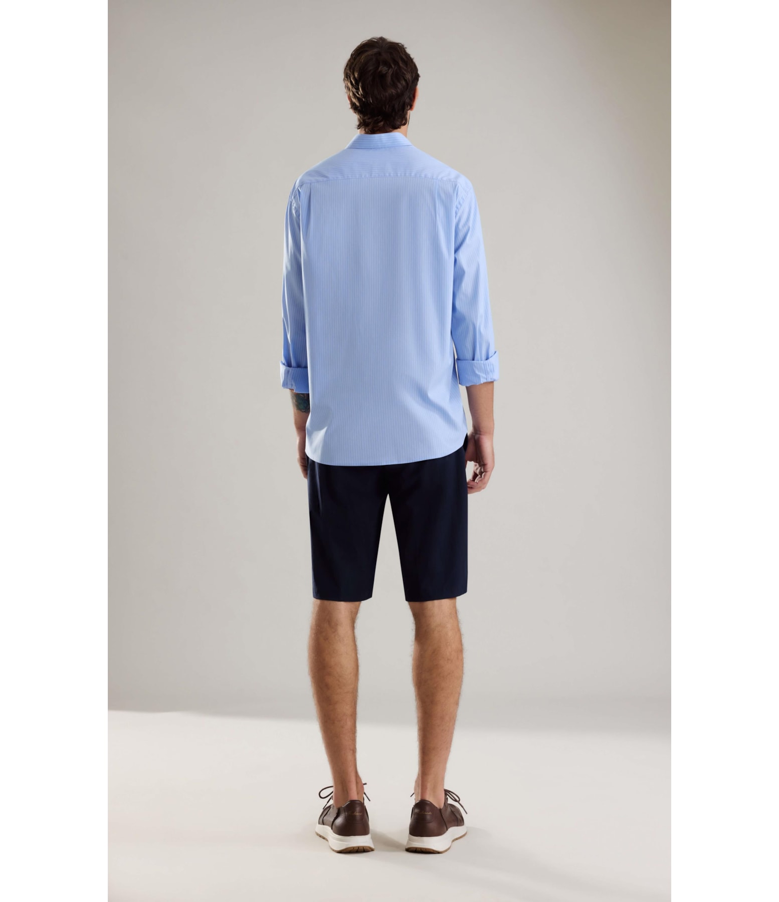 Camisa Tech Blend Guilherme Ml Azul Bic
