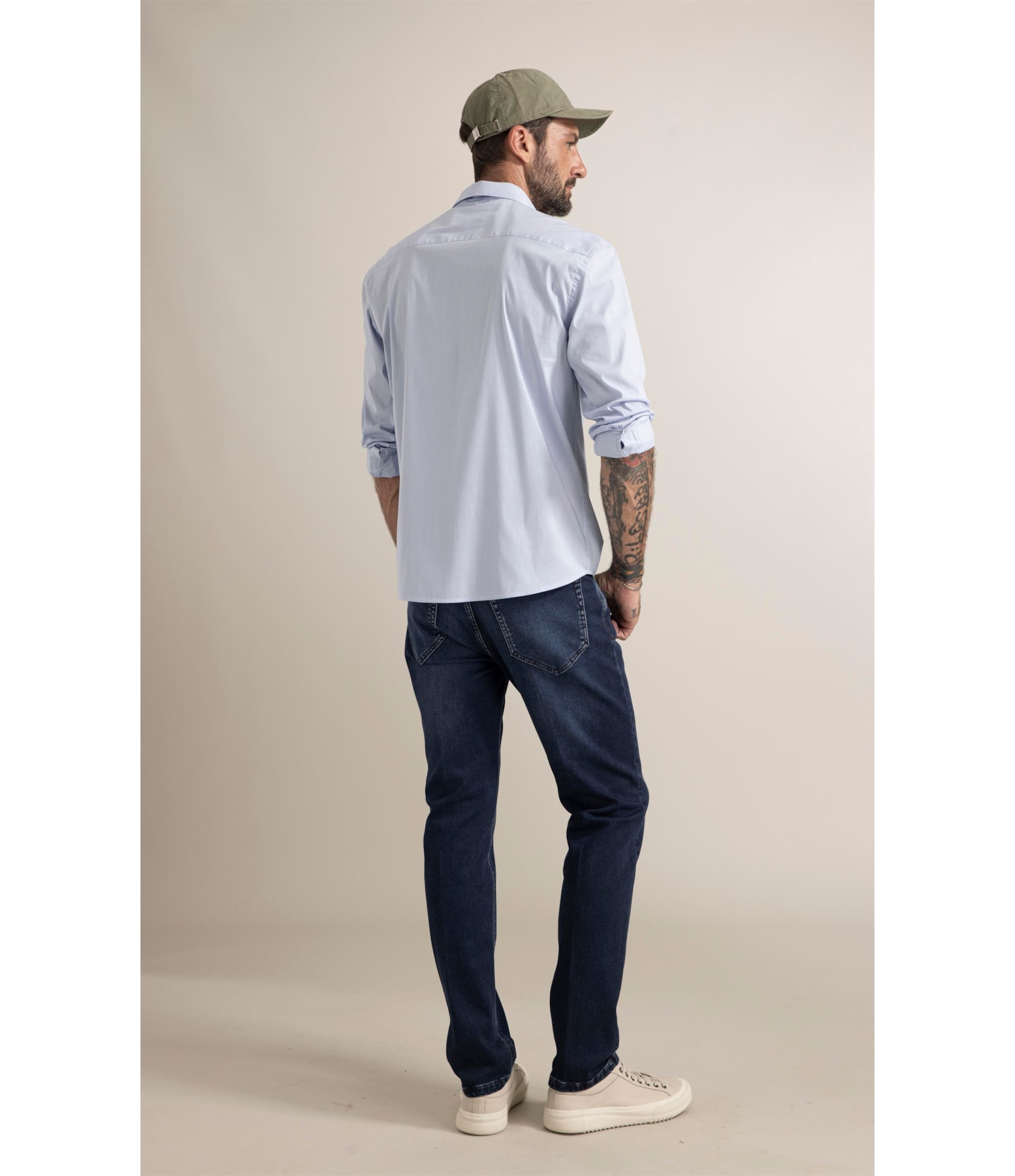 Camisa Tech Blend Horizonte Azul Claro