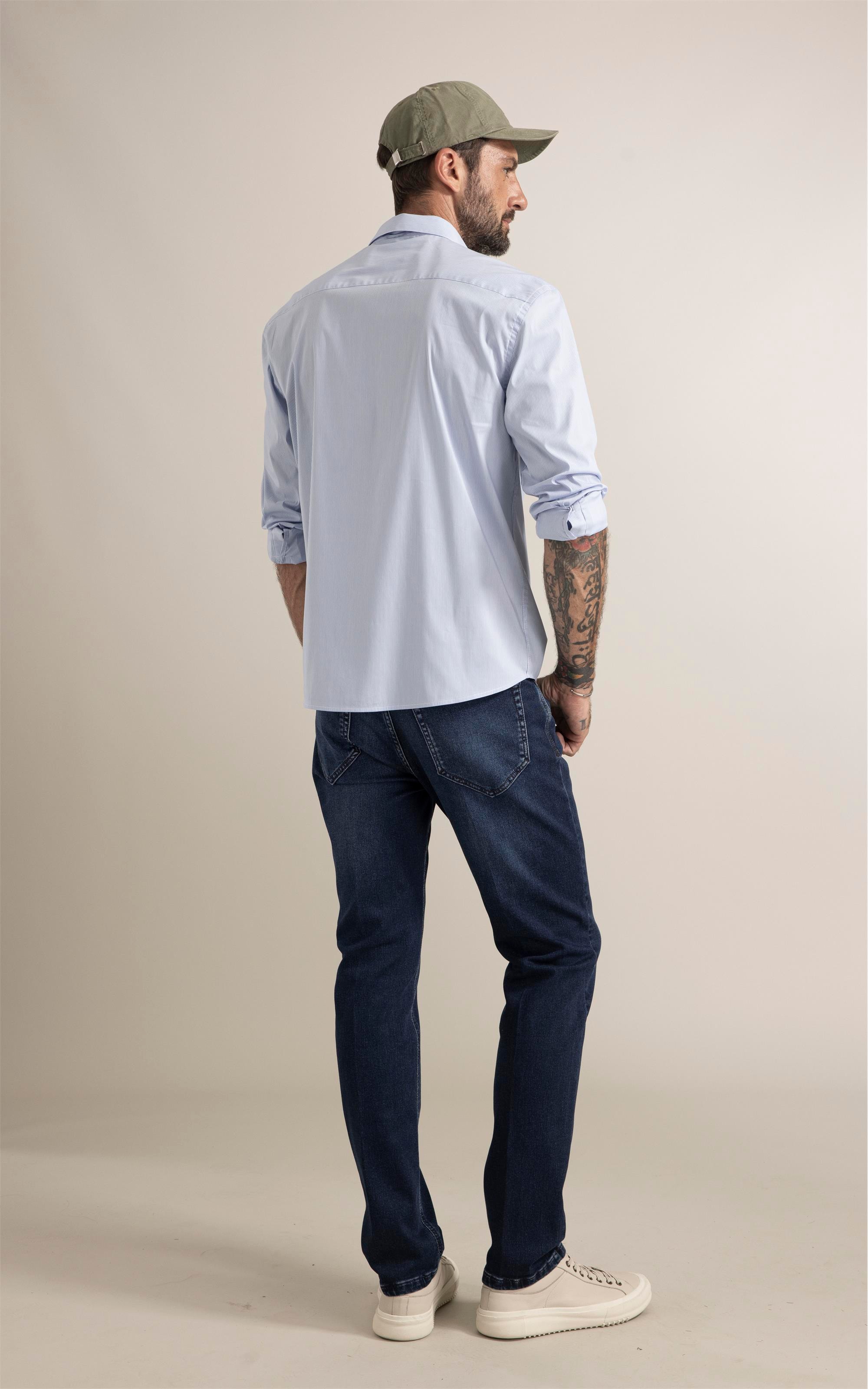 Camisa Tech Blend Horizonte Azul Claro