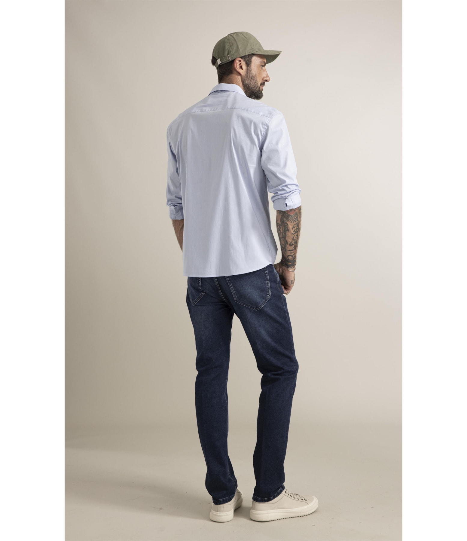 Camisa Tech Blend Horizonte Azul Claro