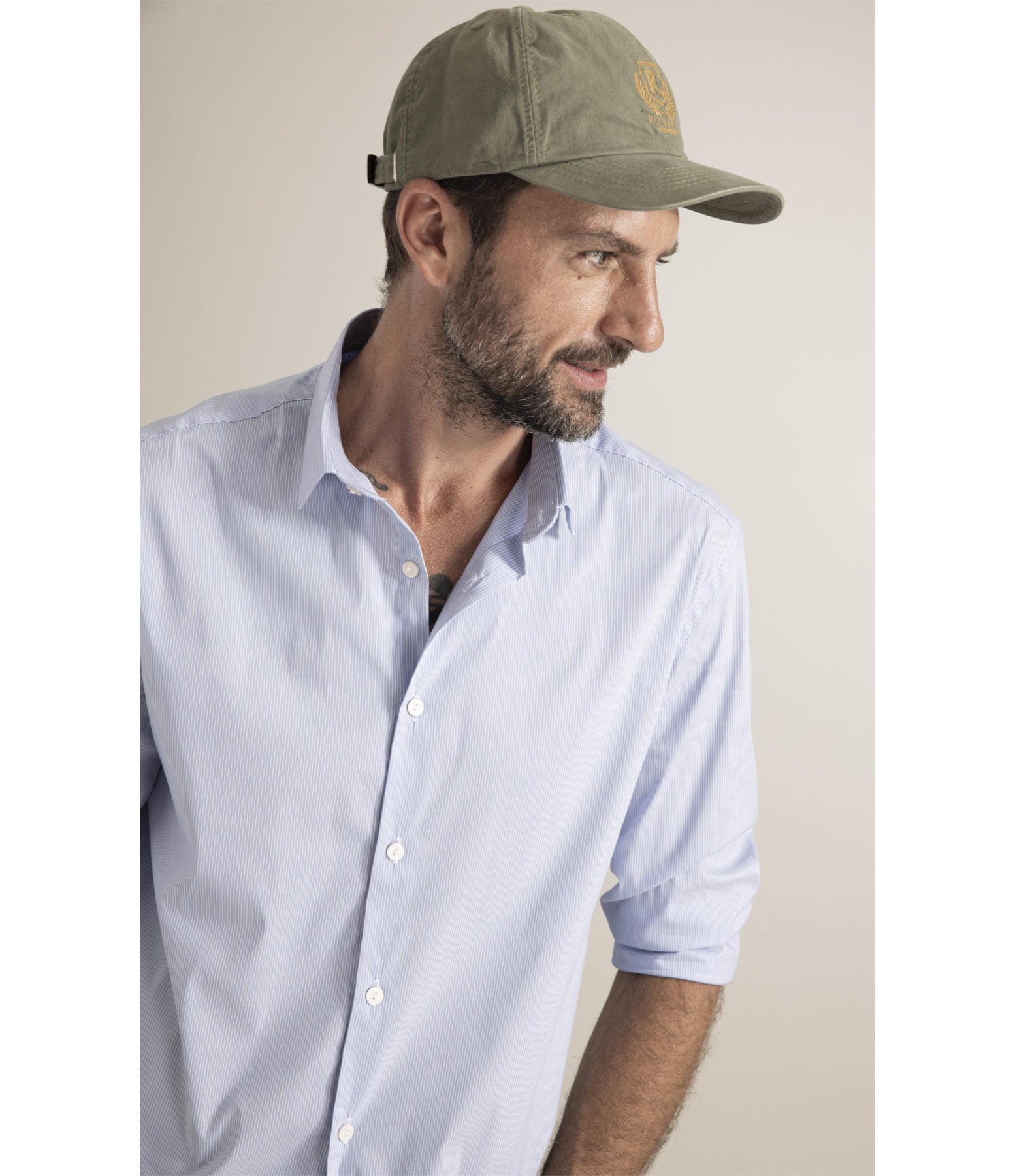 Camisa Tech Blend Horizonte Azul Claro