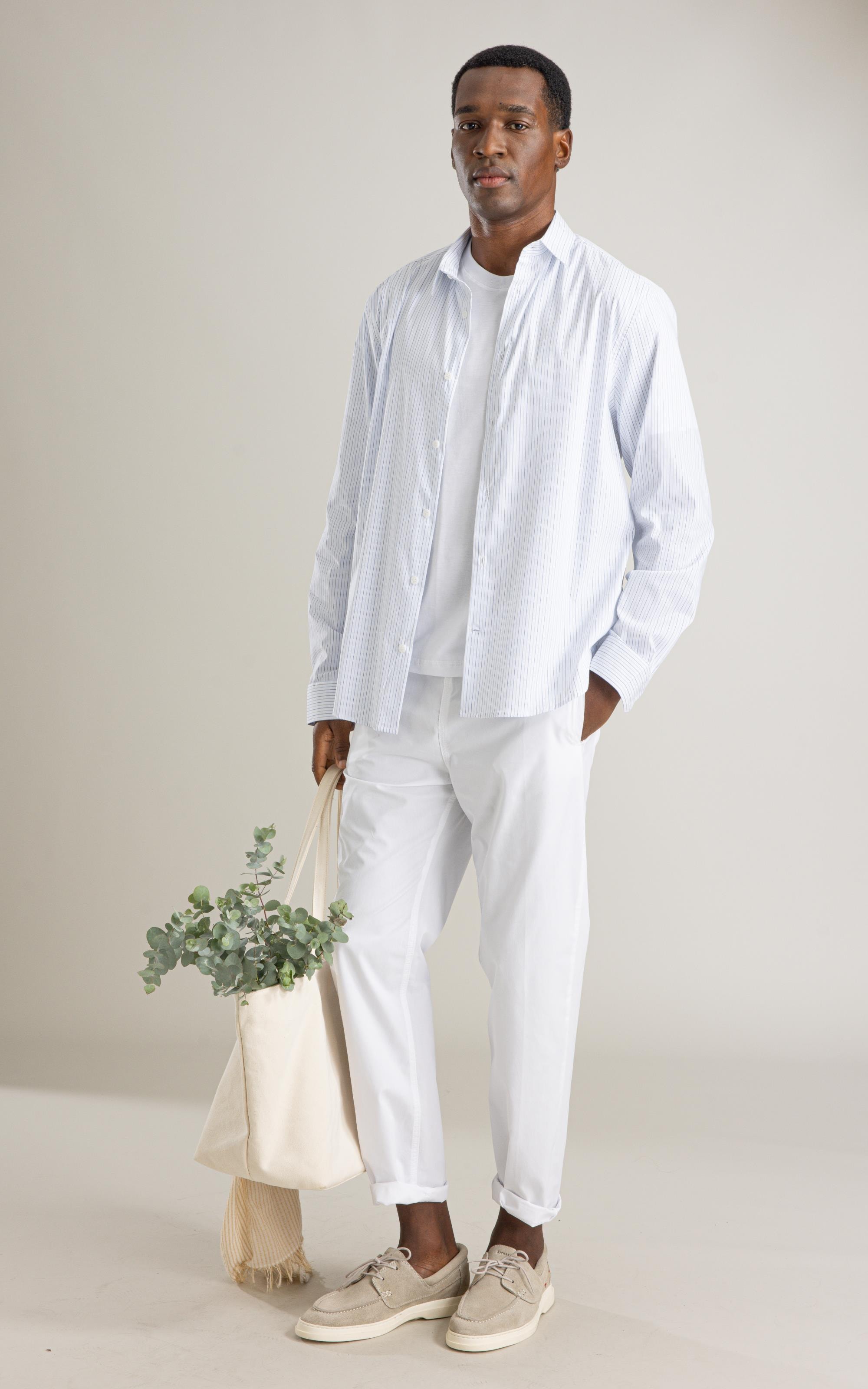 Camisa Tech Blend Ly Antony Ml Azul Claro