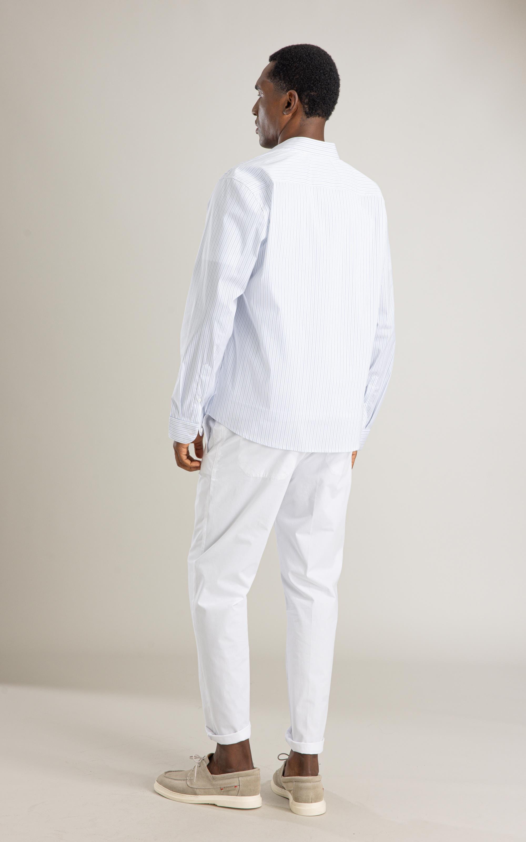 Camisa Tech Blend Ly Antony Ml Azul Claro