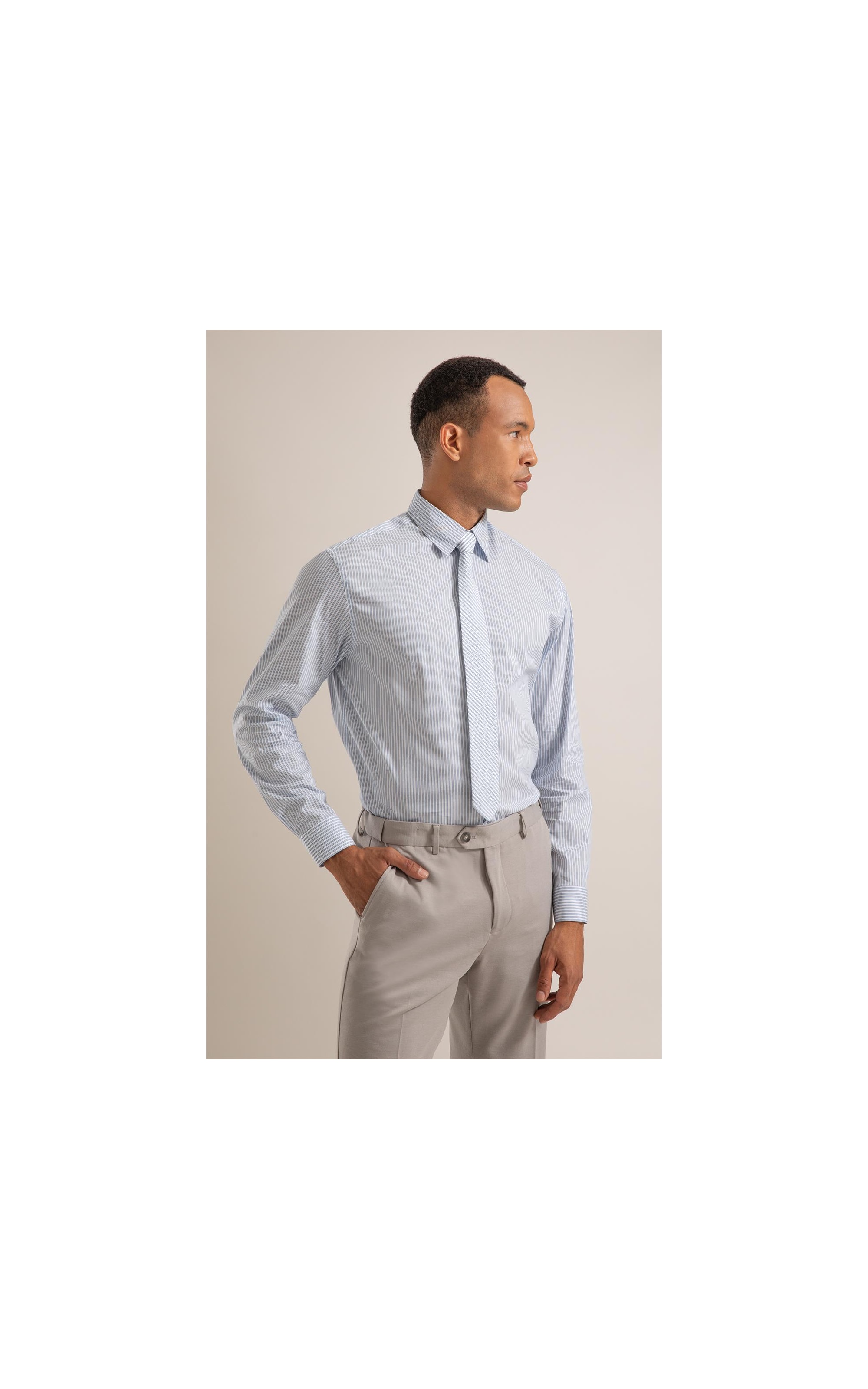 Camisa  Tech Blend Marcos Azul Claro