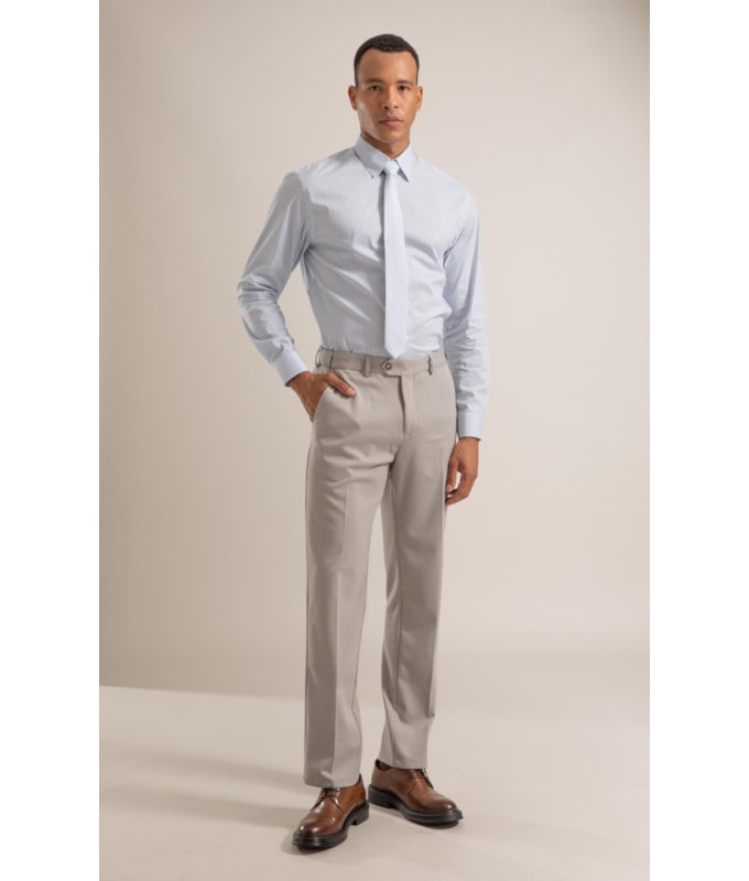 Camisa  Tech Blend Marcos Ml Azul Claro