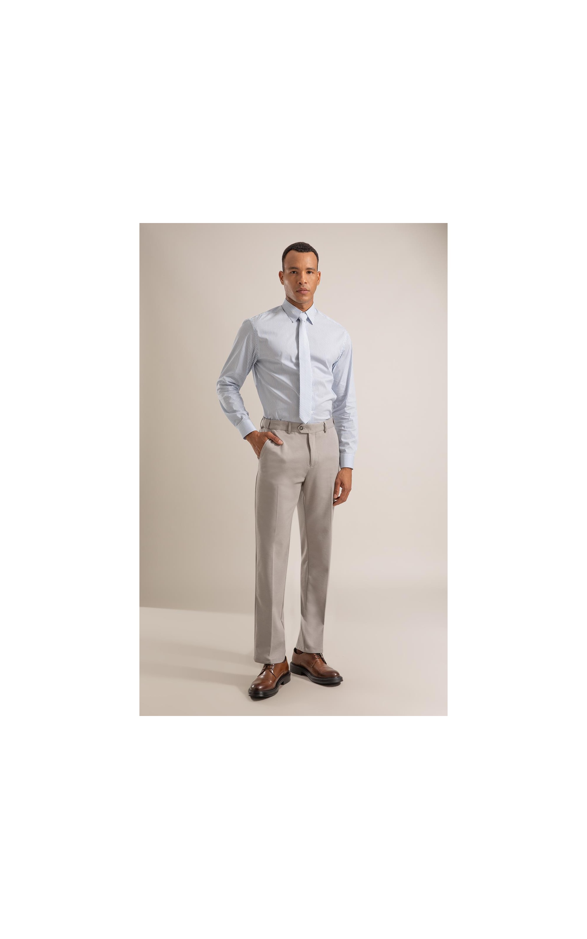 Camisa  Tech Blend Marcos Ml Azul Claro