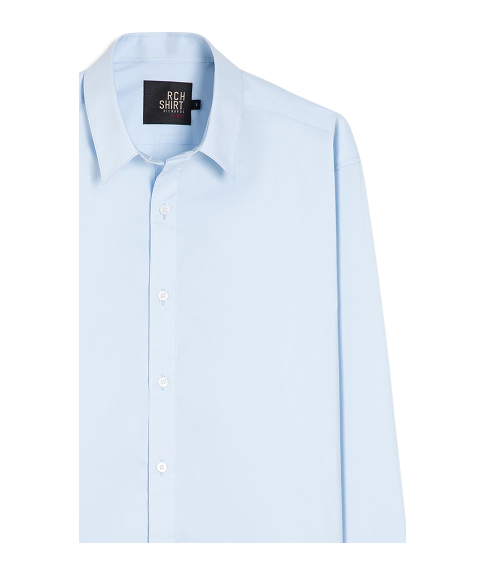 Camisa Tech Blend Ml Azul Claro