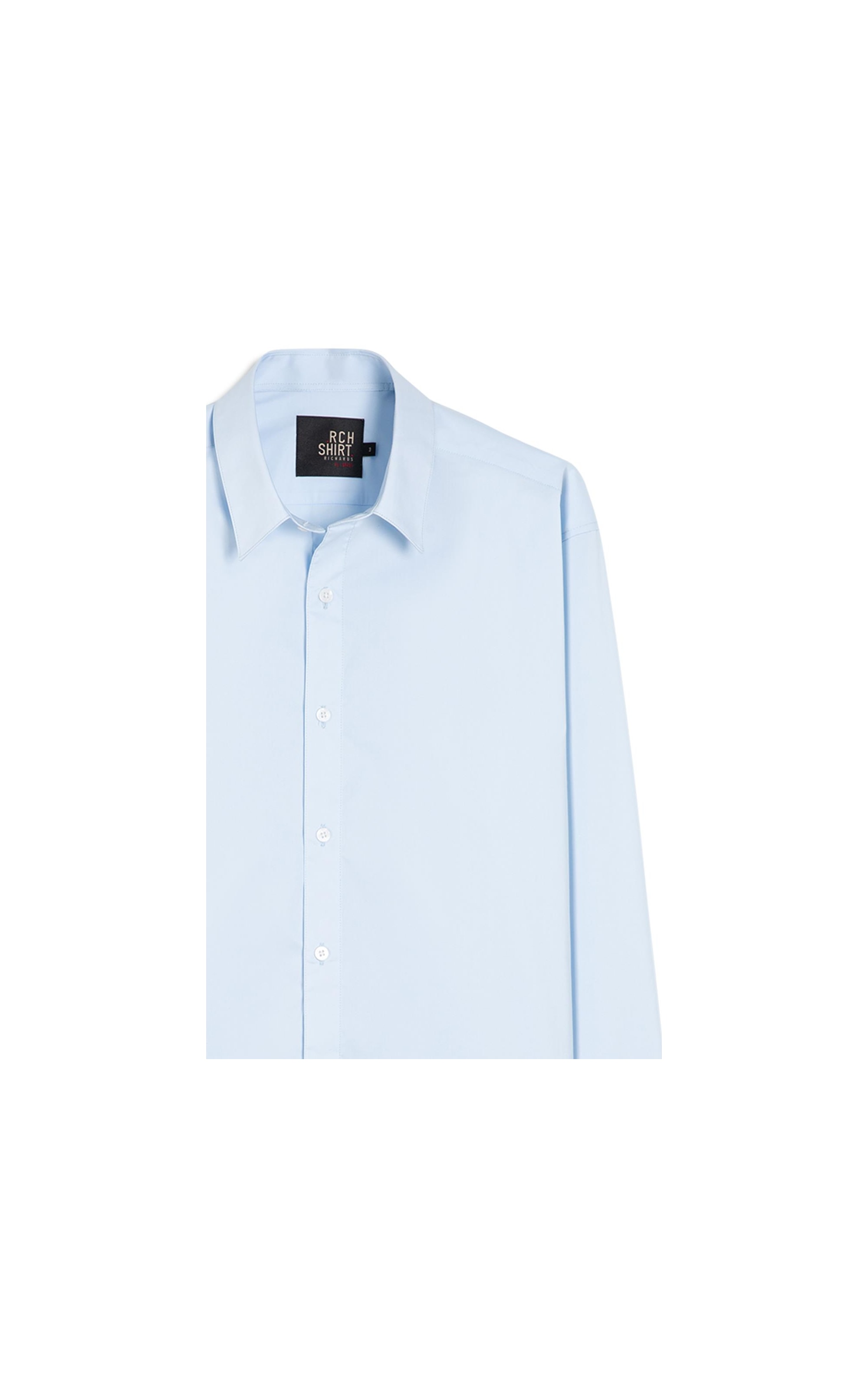 Camisa Tech Blend Ml Azul Claro