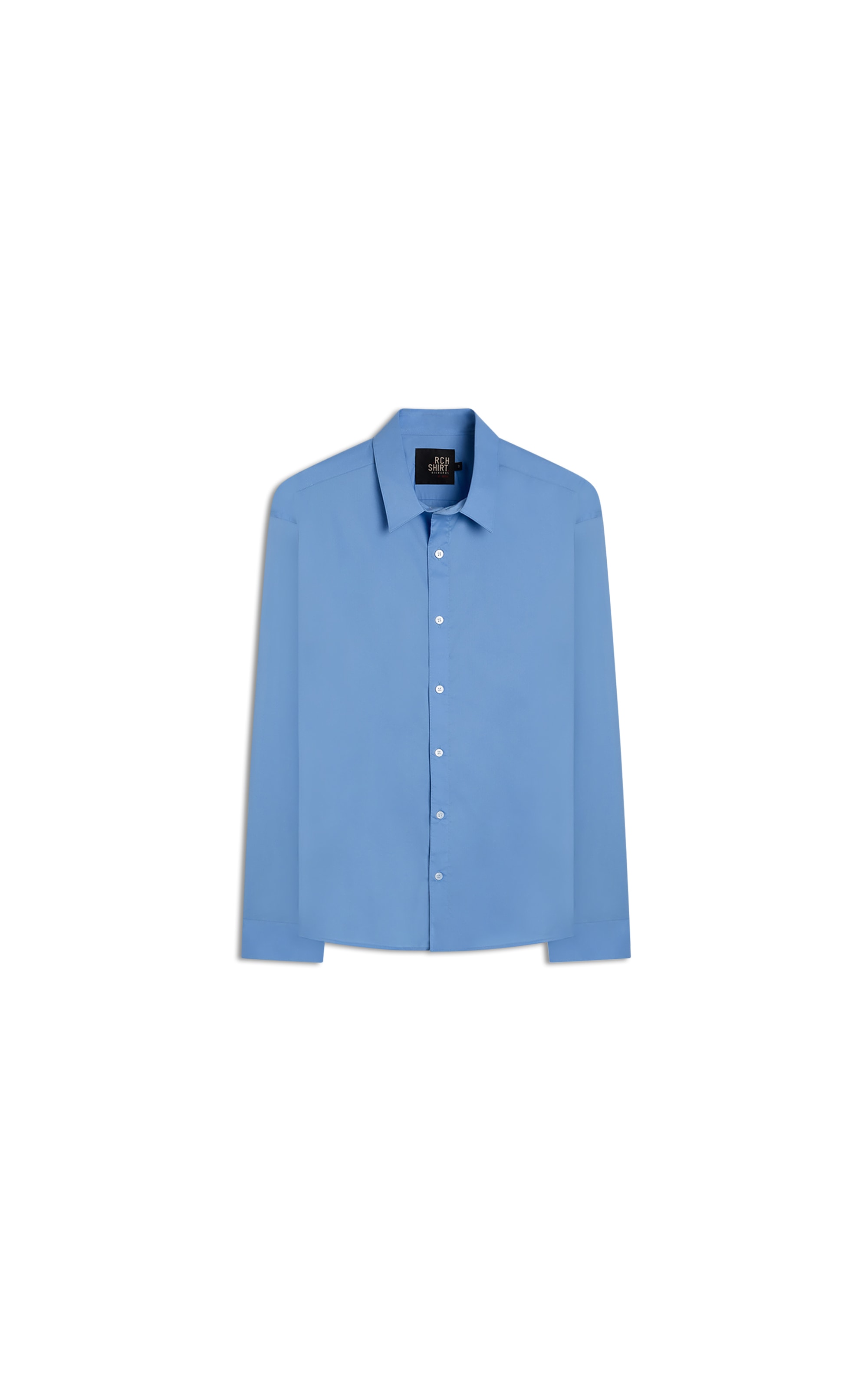 Camisa Tech Blend Ml Azul Seco