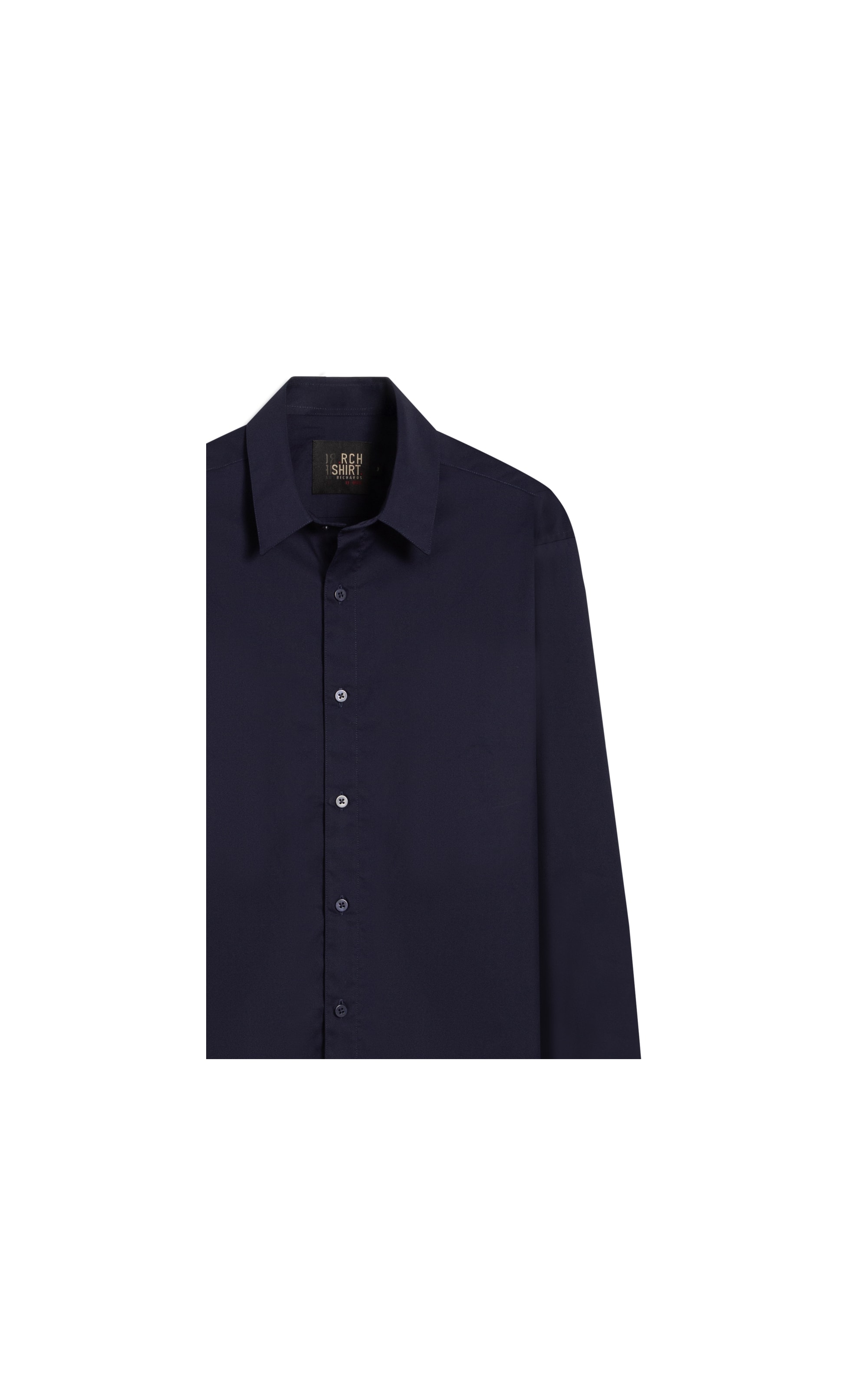 Camisa Tech Blend Ml Dark Navy