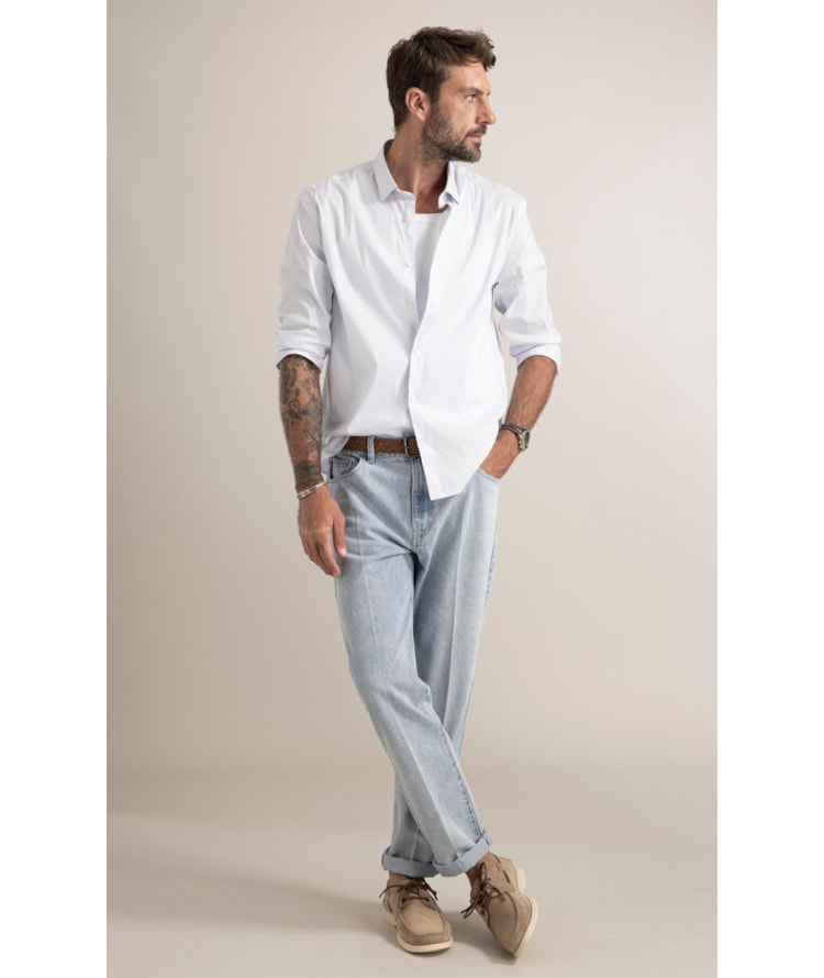Camisa Tech Blend Nascente Branco