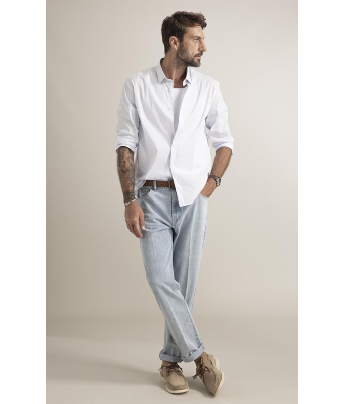 Camisa Tech Blend Nascente Branco