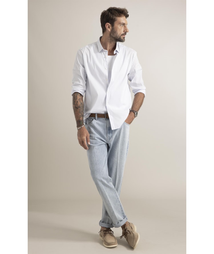 Camisa Tech Blend Nascente Branco