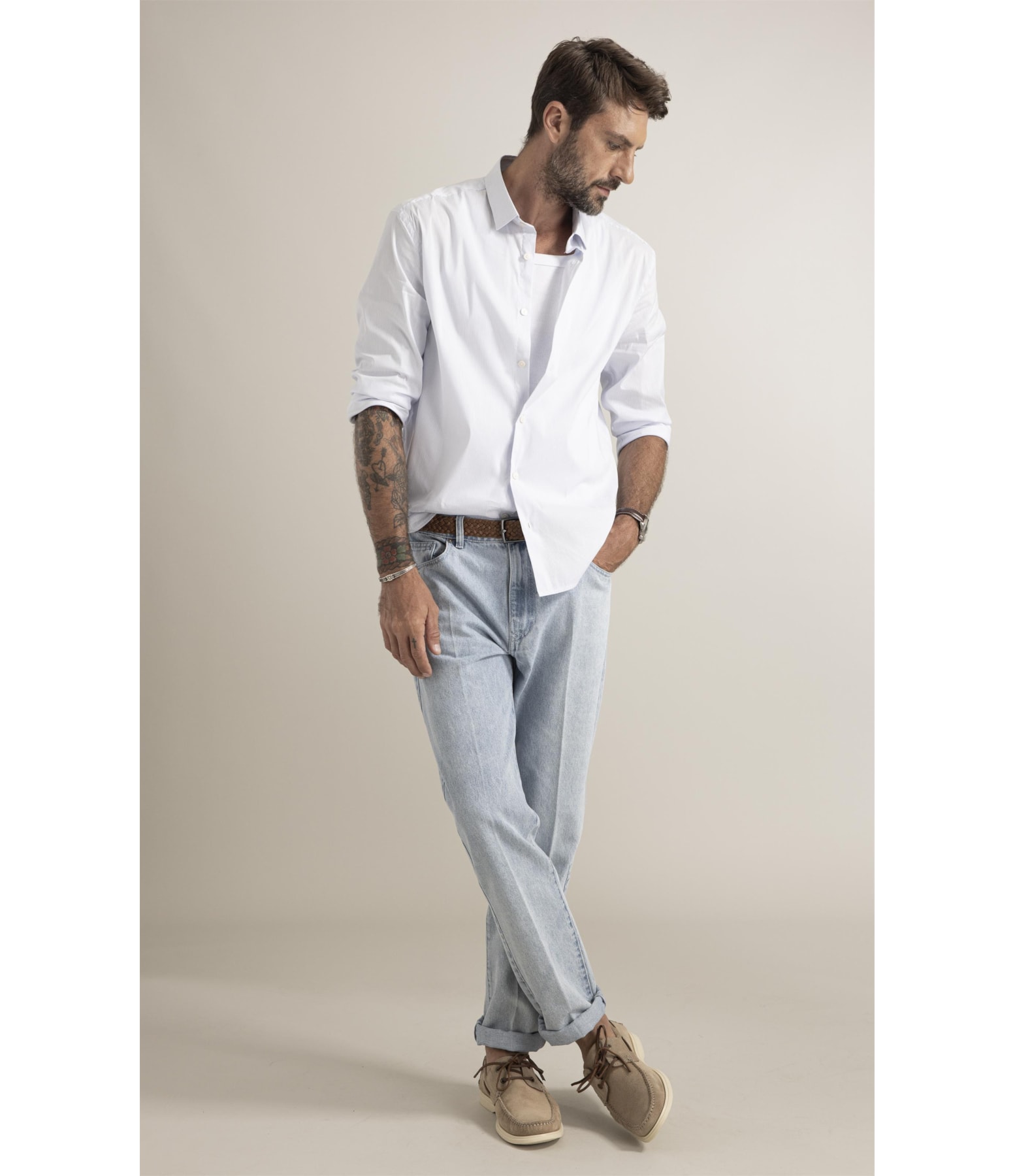 Camisa Tech Blend Nascente Branco
