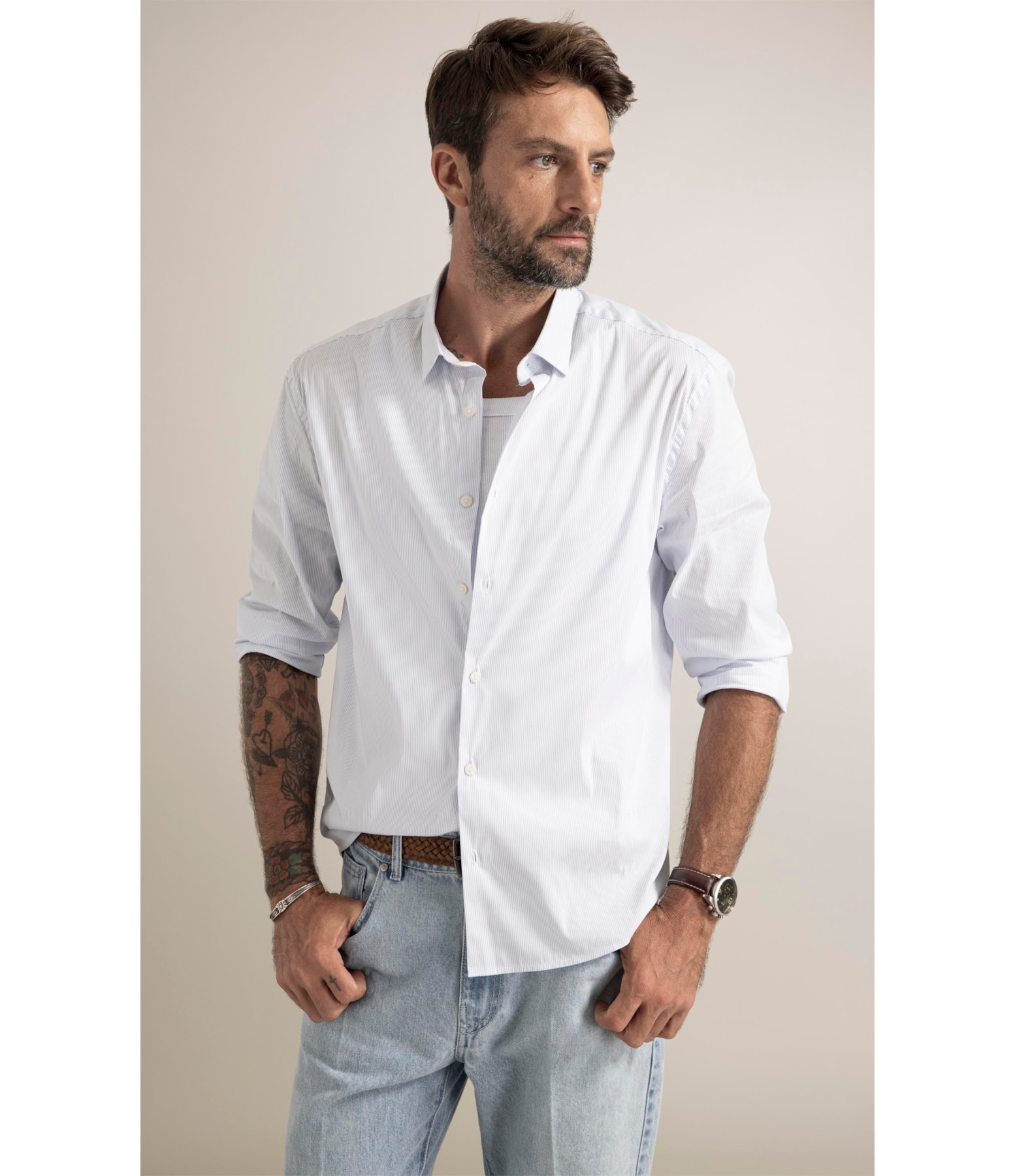 Camisa Tech Blend Nascente Branco
