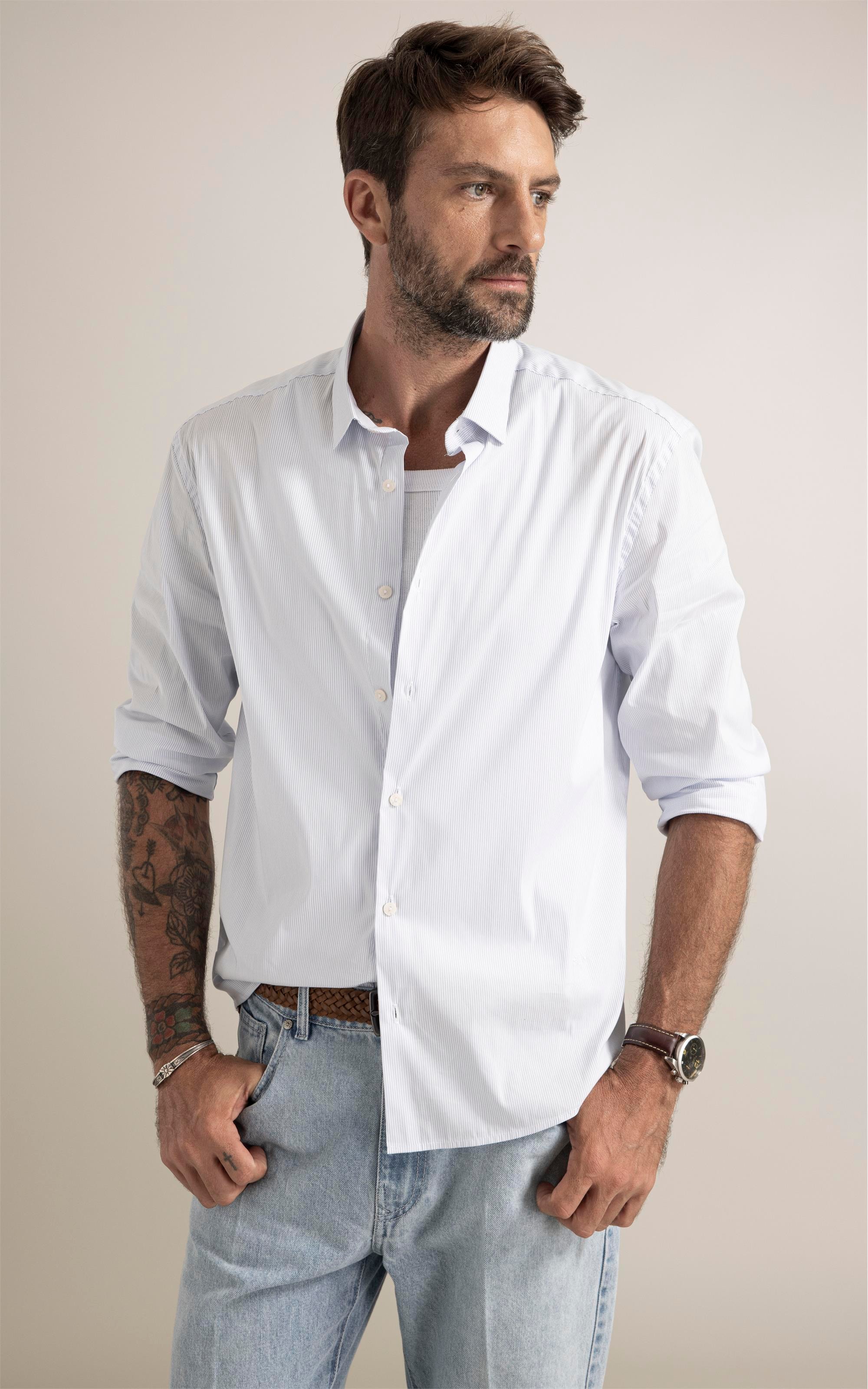 Camisa Tech Blend Nascente Branco