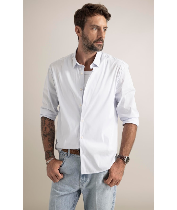 Camisa Tech Blend Nascente Branco