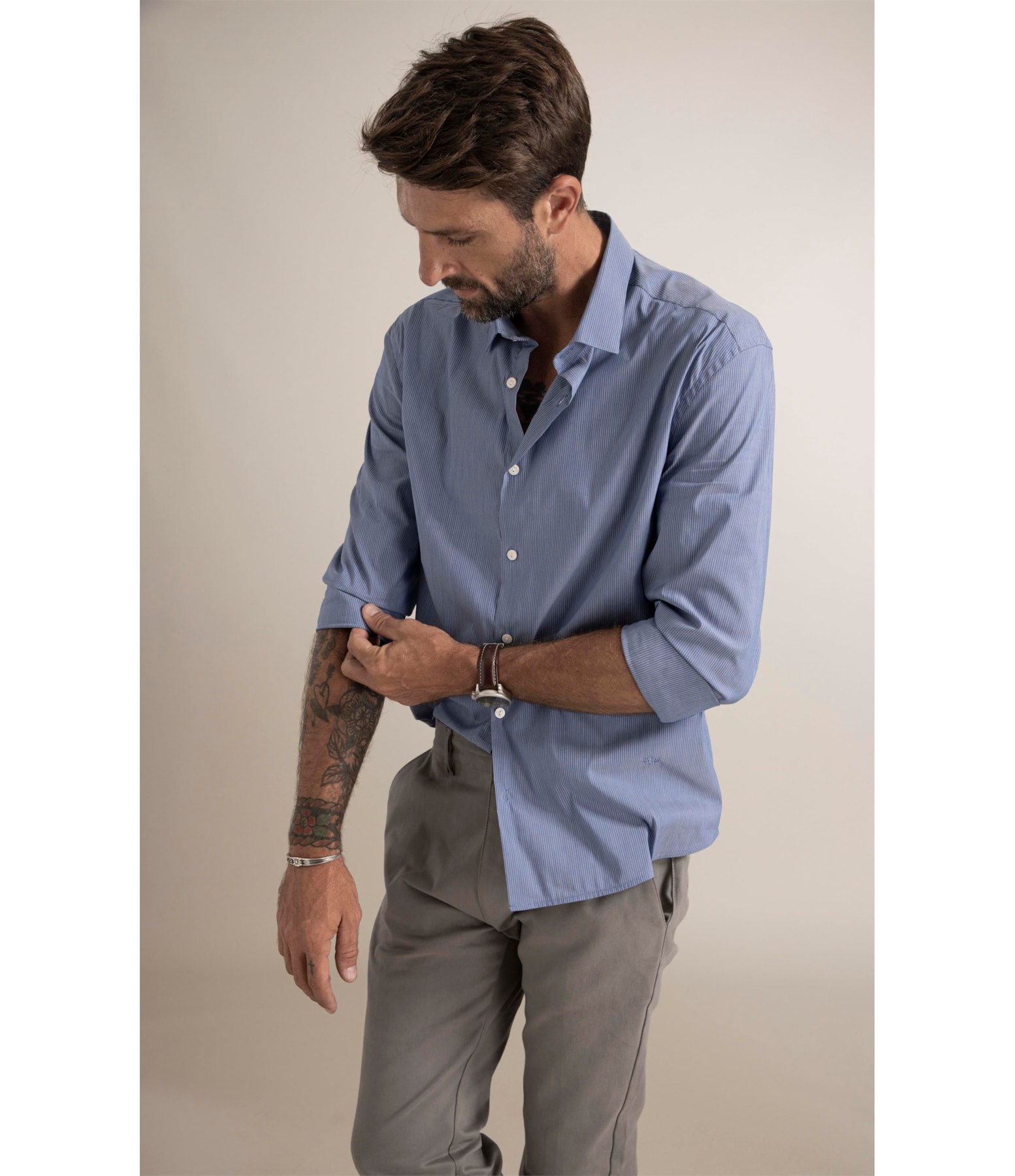 Camisa Tech Blend Orvalho Azul Pervante