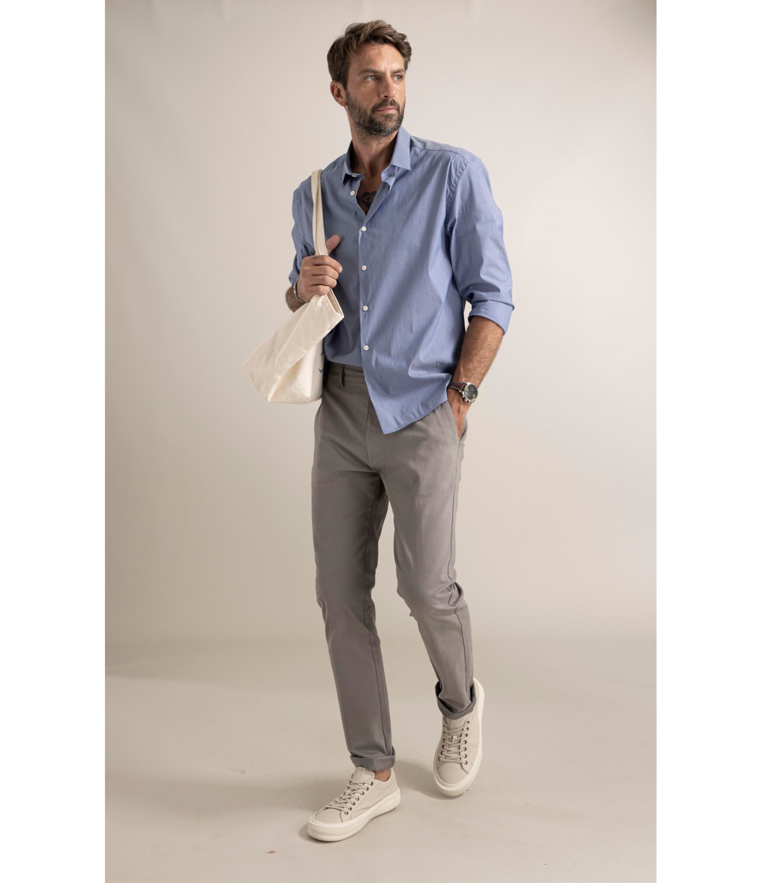 Camisa Tech Blend Orvalho Azul Pervante