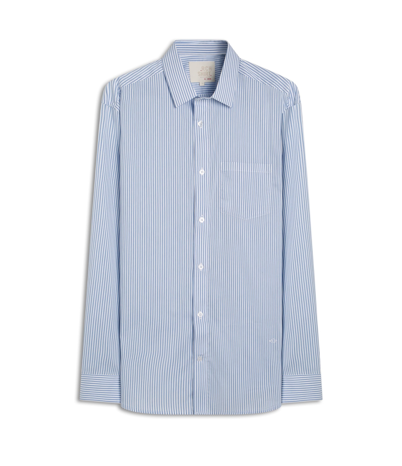 Camisa Tech Blend Rael Ml Azul Claro