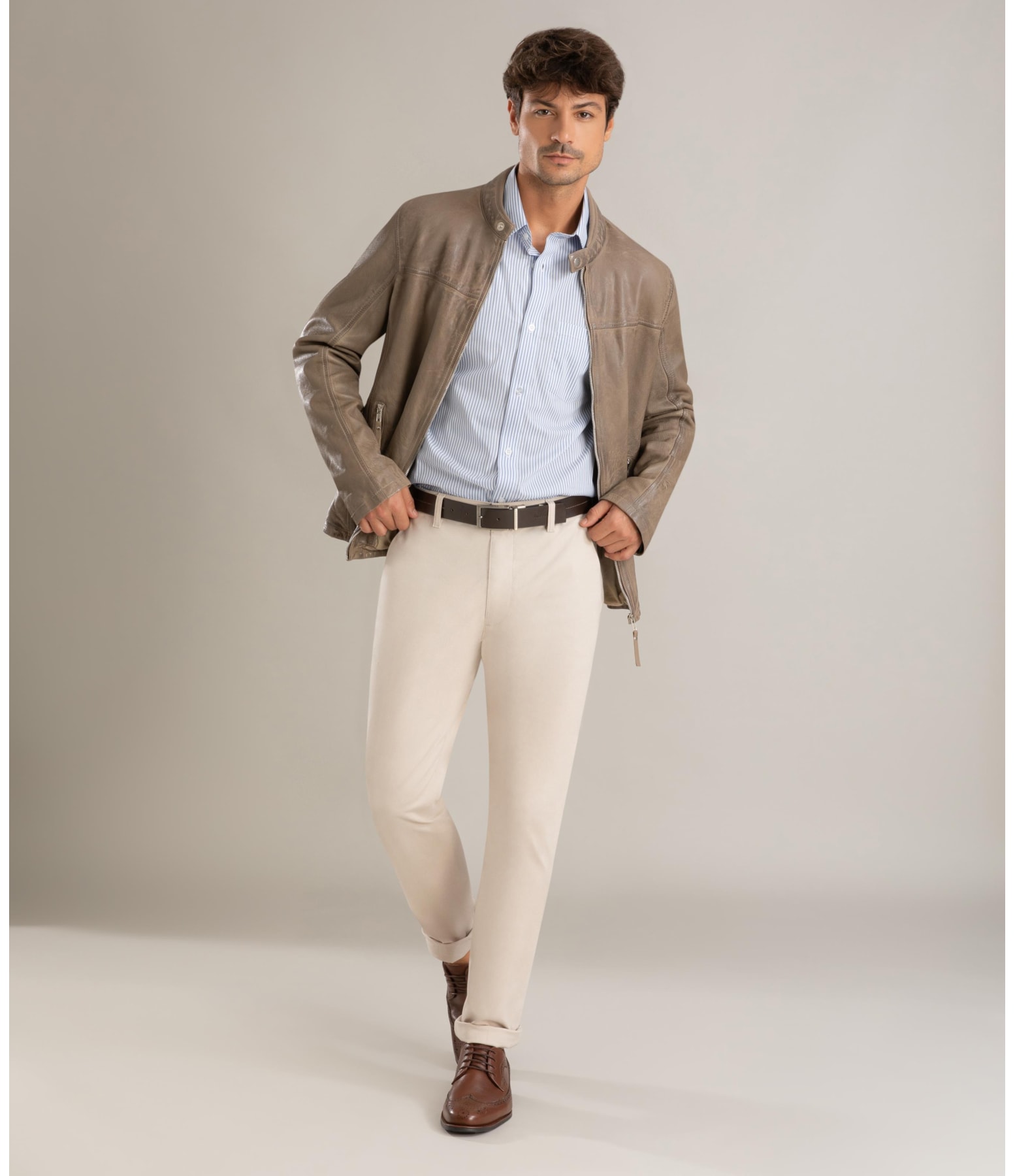 Camisa Tech Blend Rael Ml Azul Claro