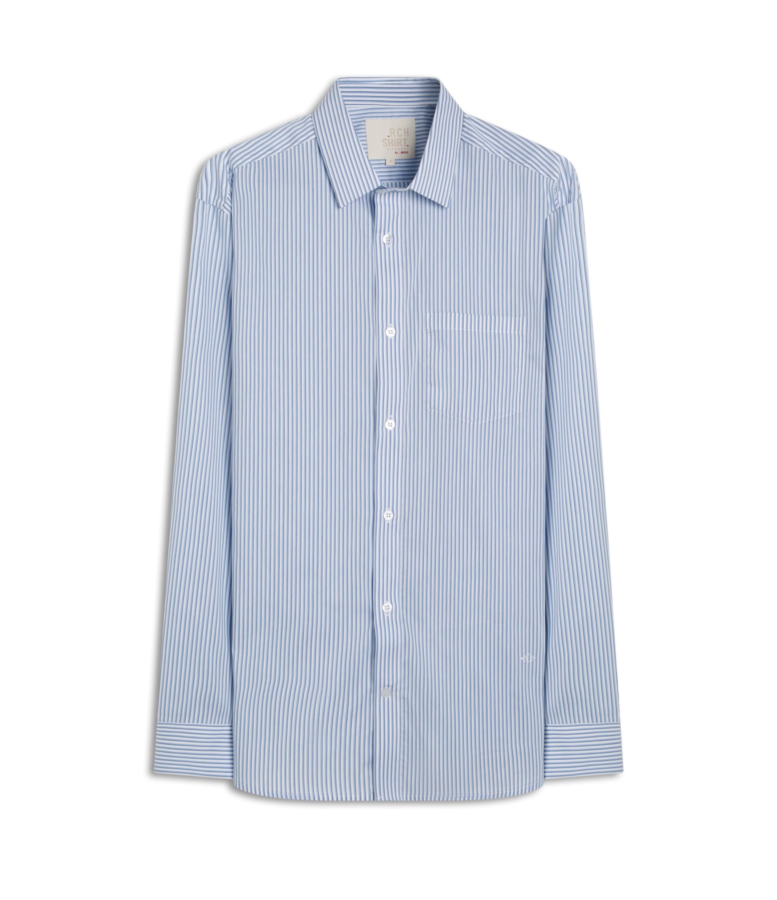 Camisa Tech Blend Rael Ml Azul Claro