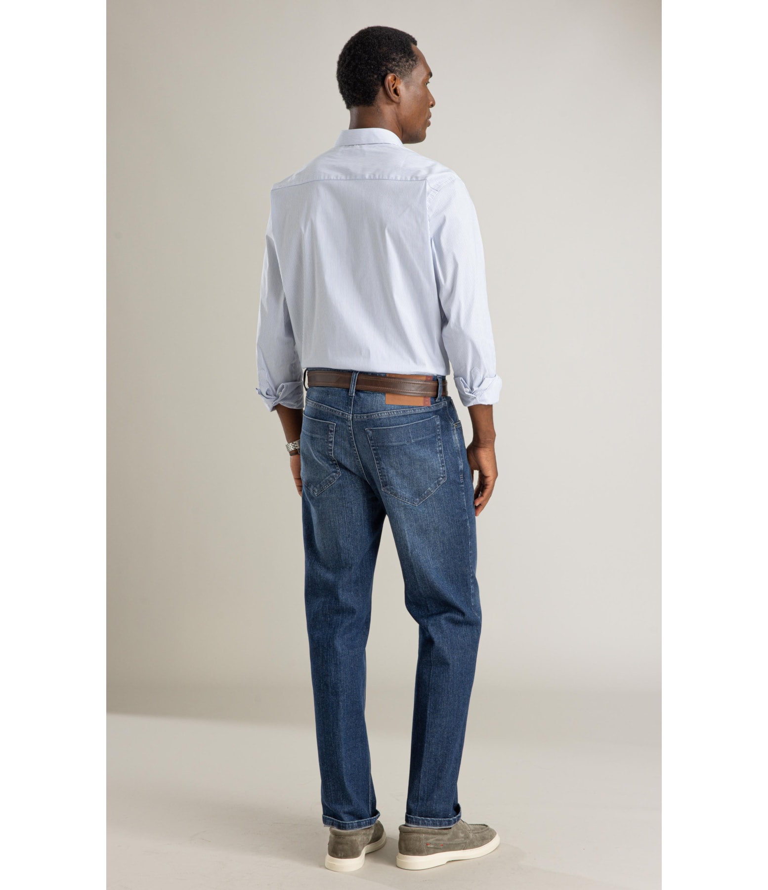 Camisa Tech Blend Saulo Ml Azul Bic