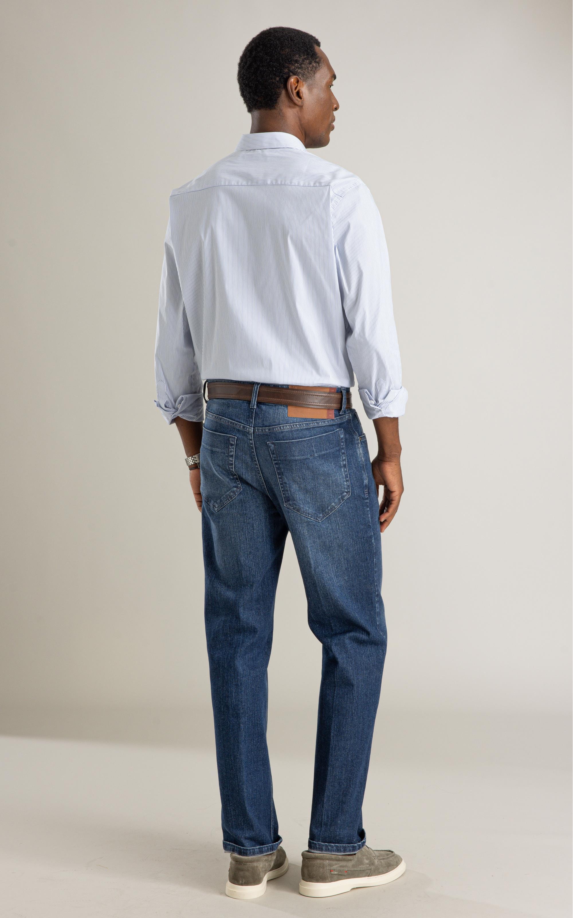 Camisa Tech Blend Saulo Ml Azul Bic