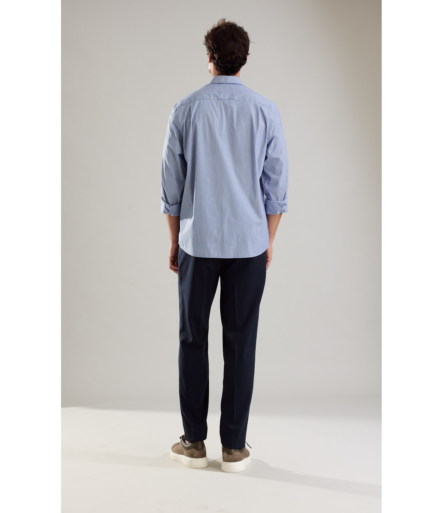 Camisa Tech Blend Sergio Ml Azul Bic