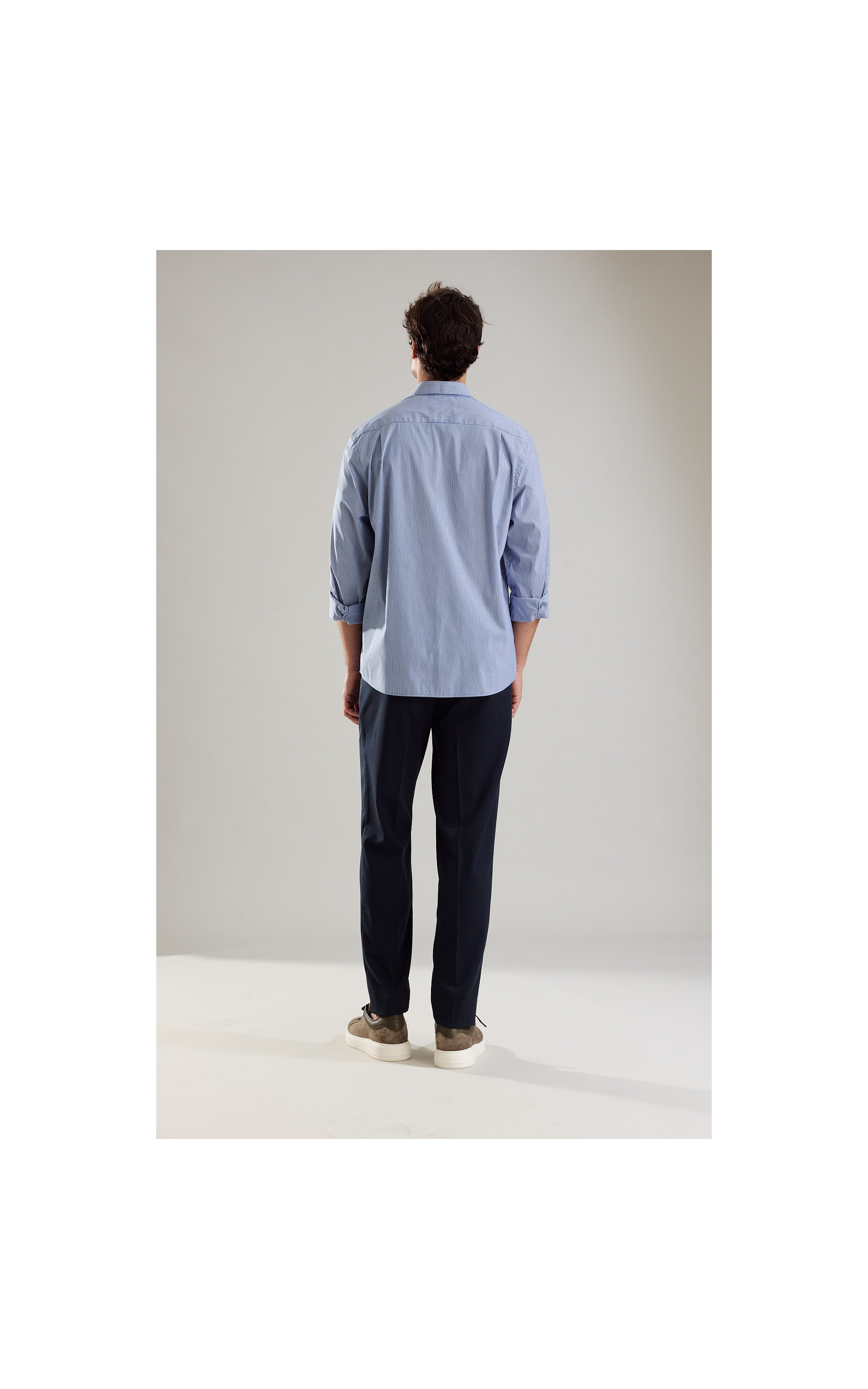 Camisa Tech Blend Sergio Ml Azul Bic