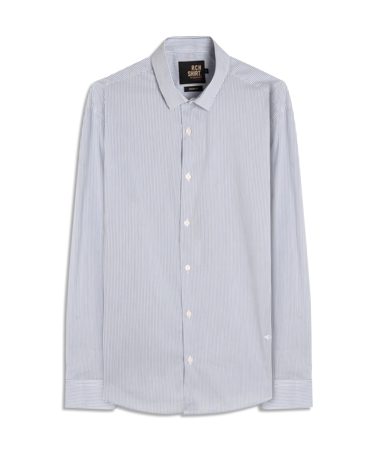 Camisa Tech Blend Zenite Azul Bic