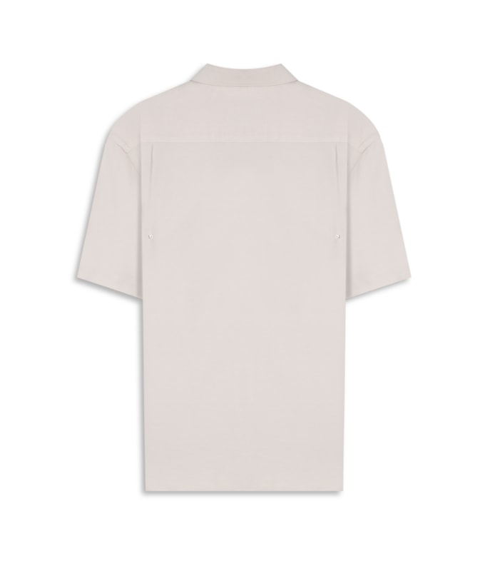 Camisa Tech Twill Mc Areia