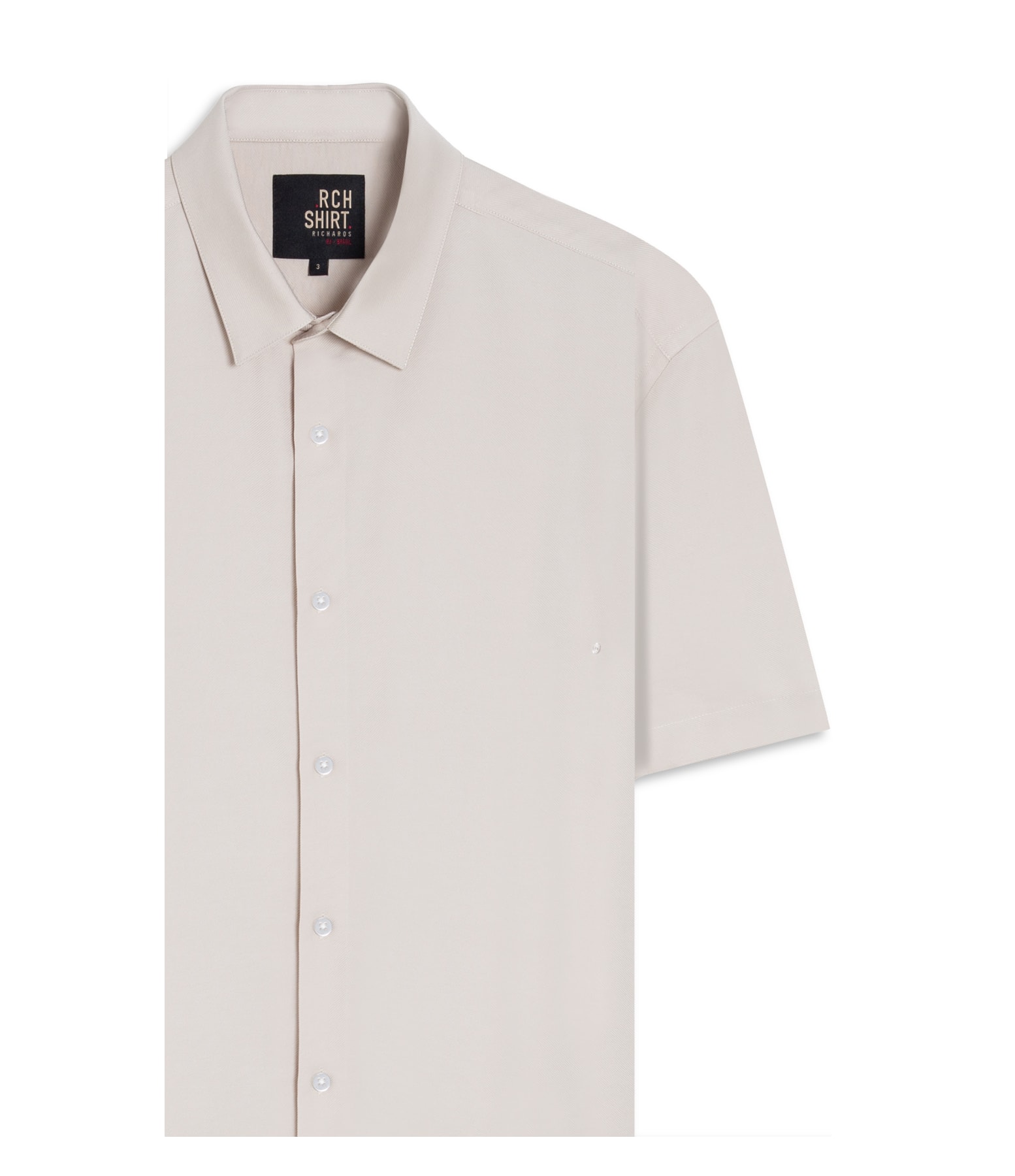 Camisa Tech Twill Mc Areia