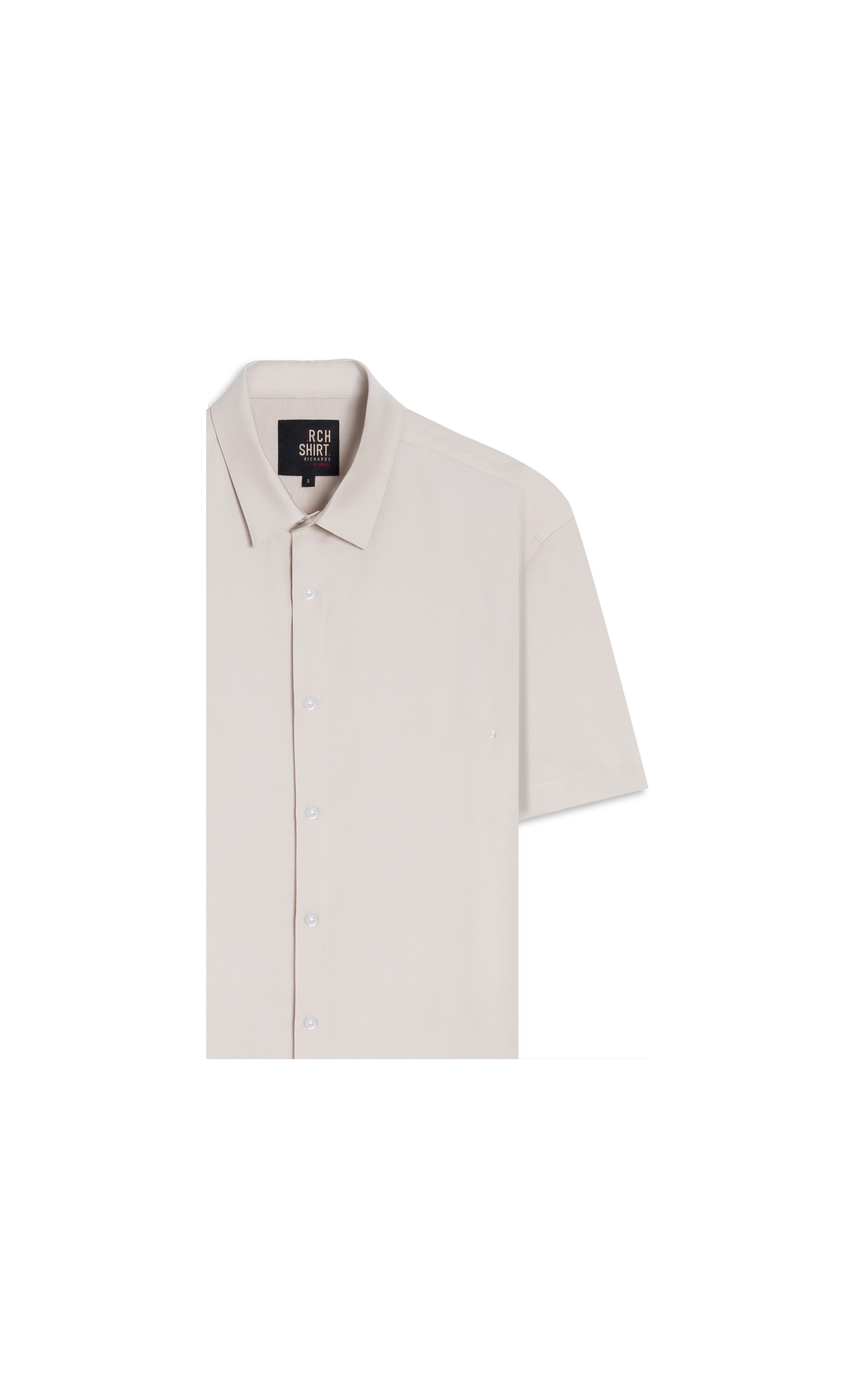 Camisa Tech Twill Mc Areia