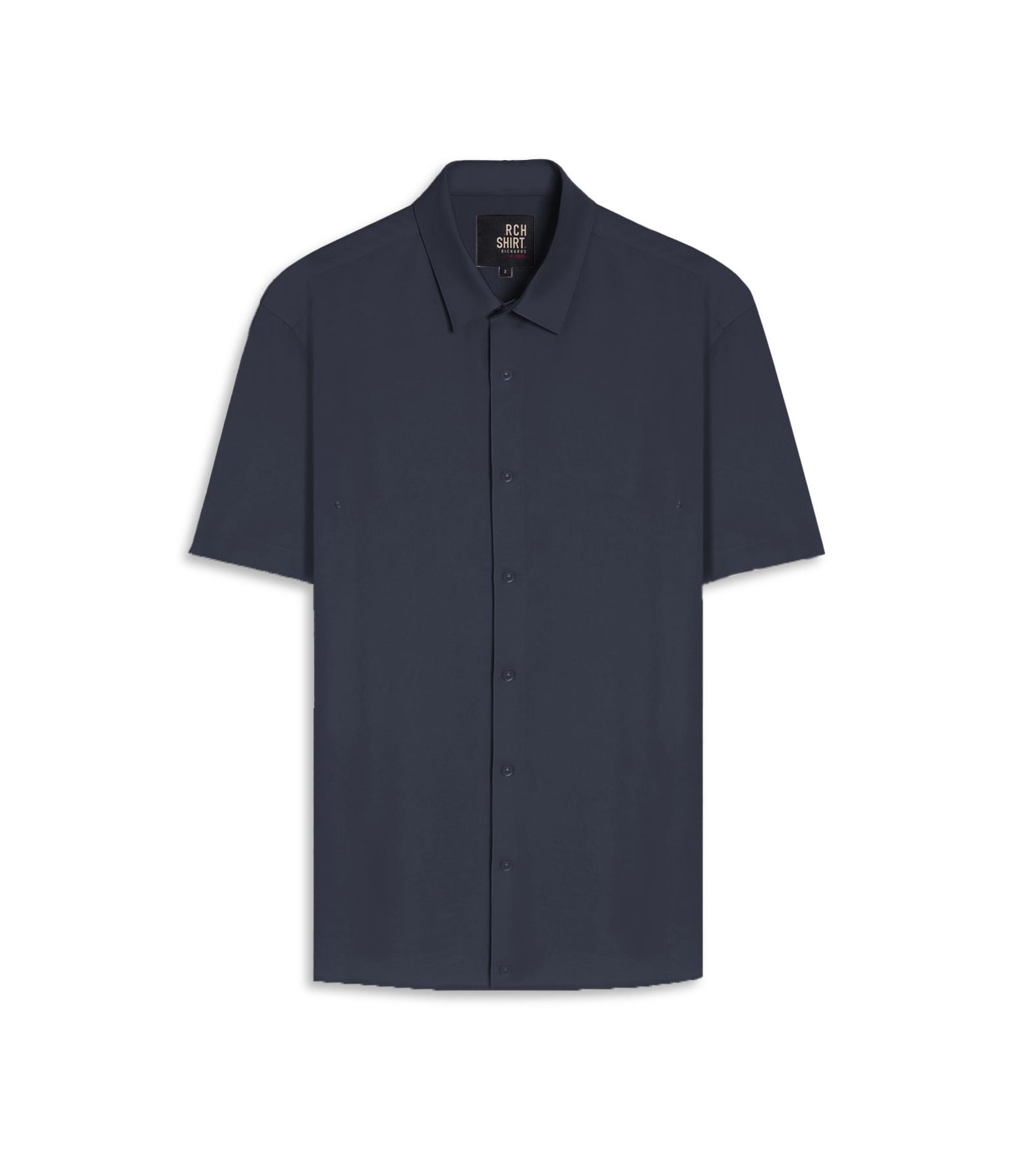 Camisa Tech Twill Mc Purple Blue
