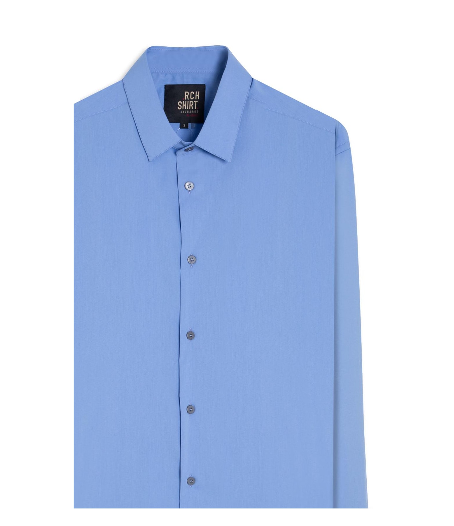 Camisa Tech Voil Ml Azul Bic