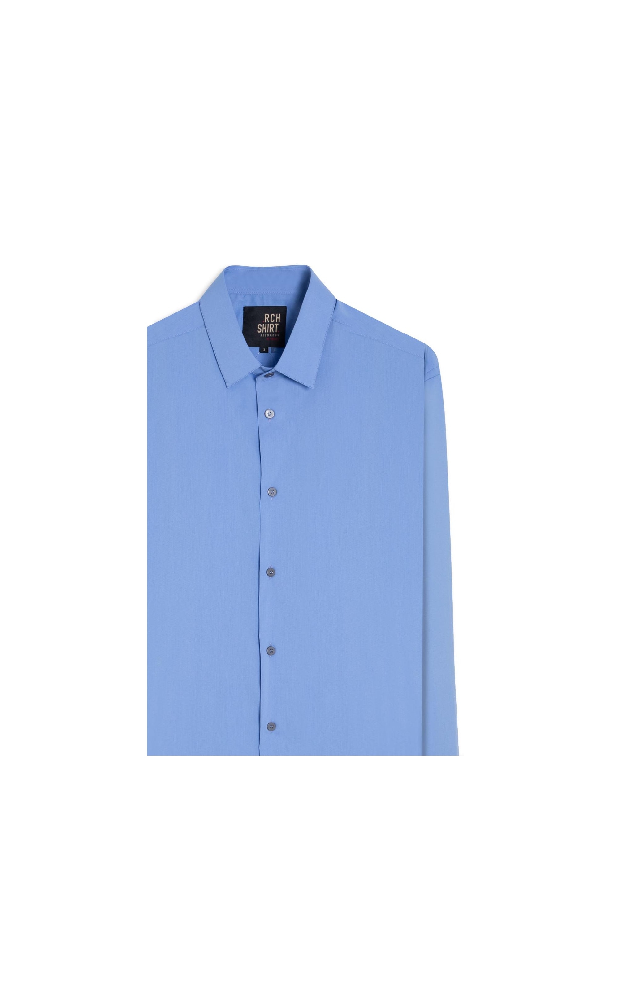 Camisa Tech Voil Ml Azul Bic