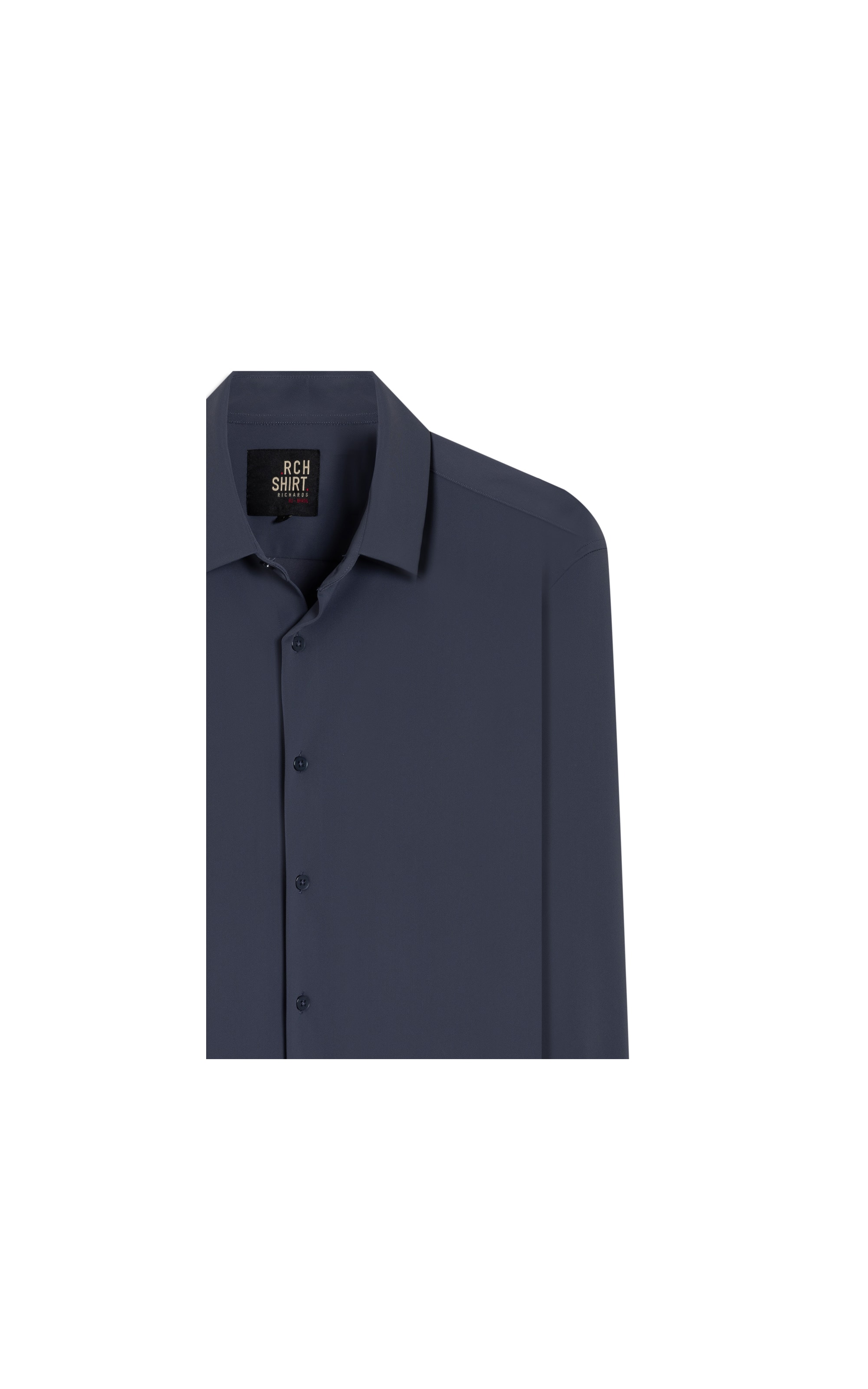 Camisa Tecno Piquet Ml Grafite