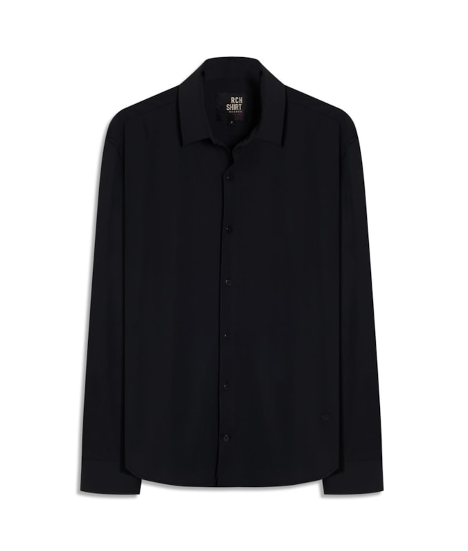 Camisa Tecno Piquet Ml Preto