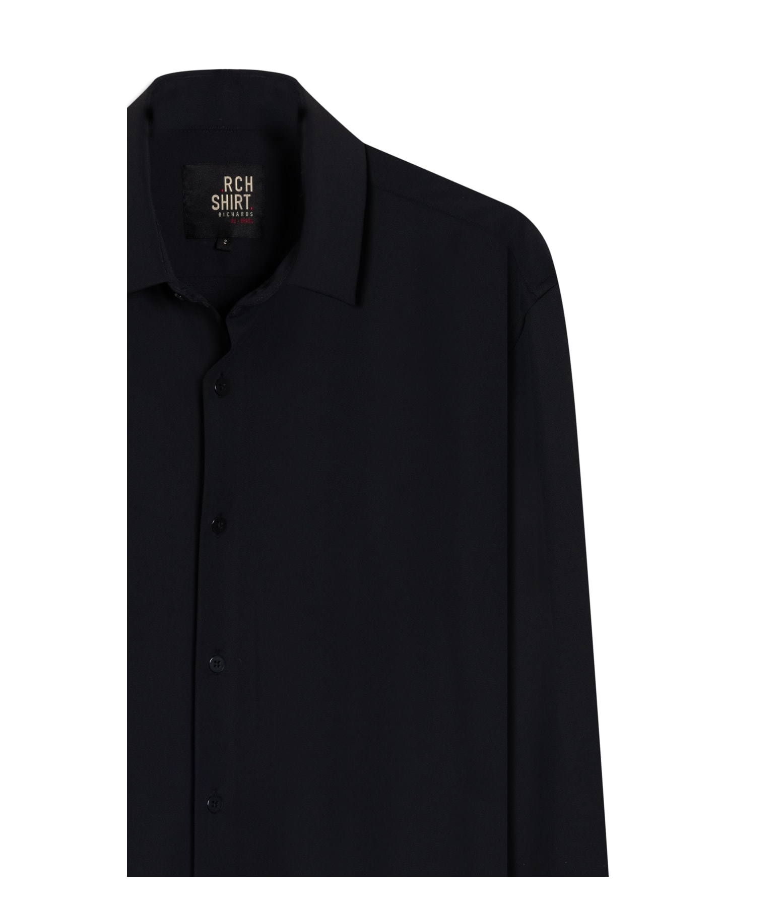 Camisa Tecno Piquet Ml Preto