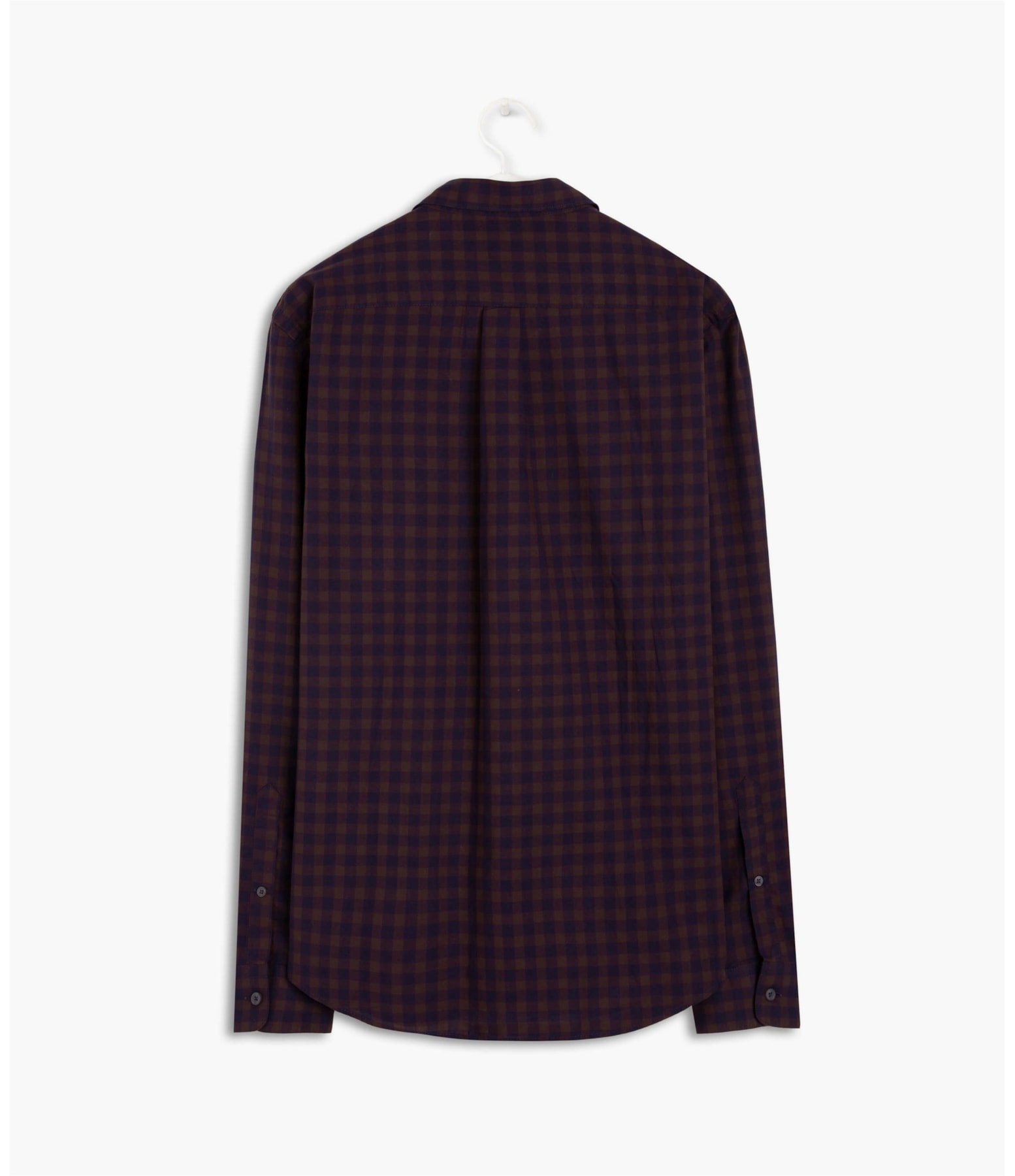 Camisa Texas Xadrez Ml Marrom