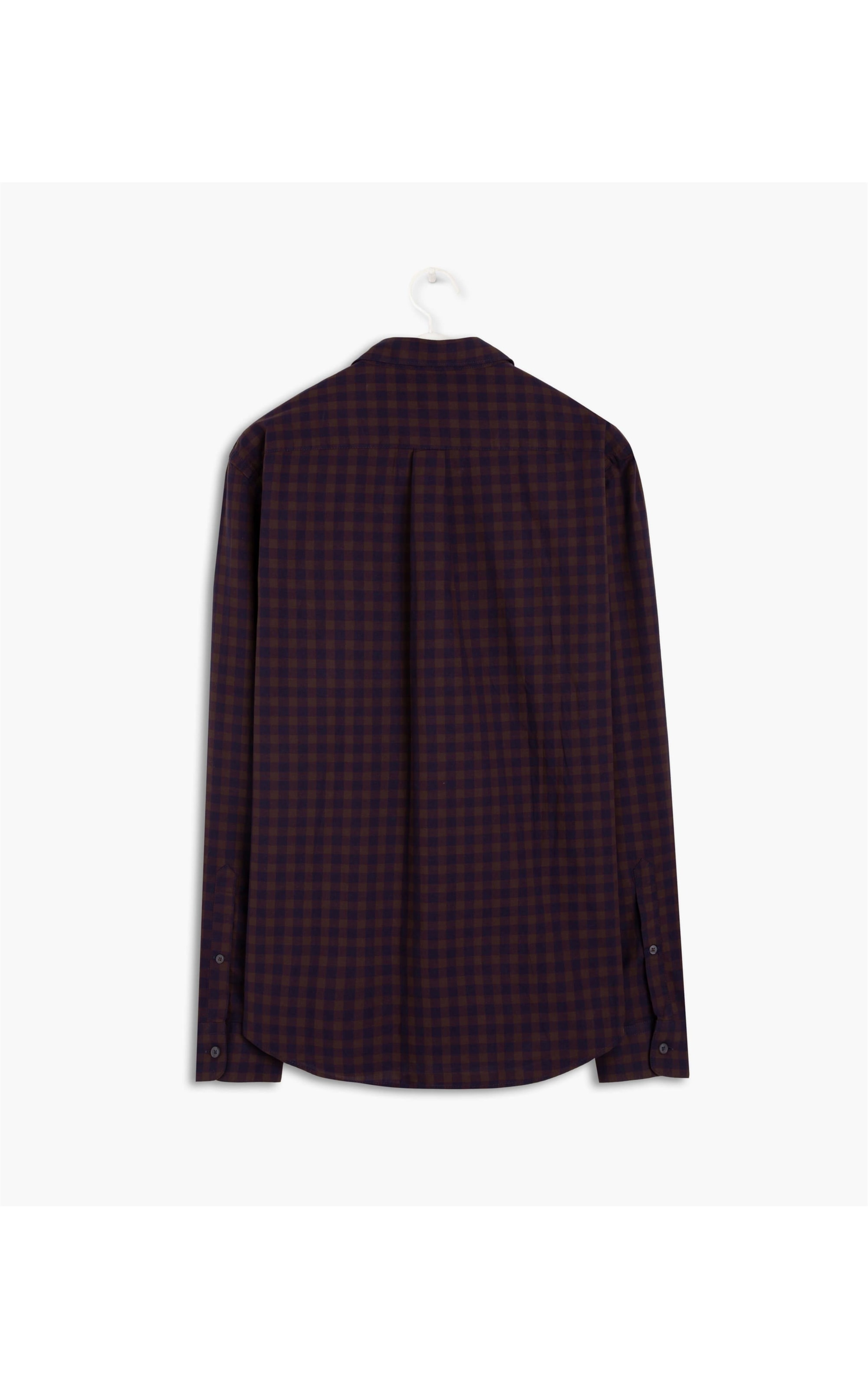 Camisa Texas Xadrez Ml Marrom
