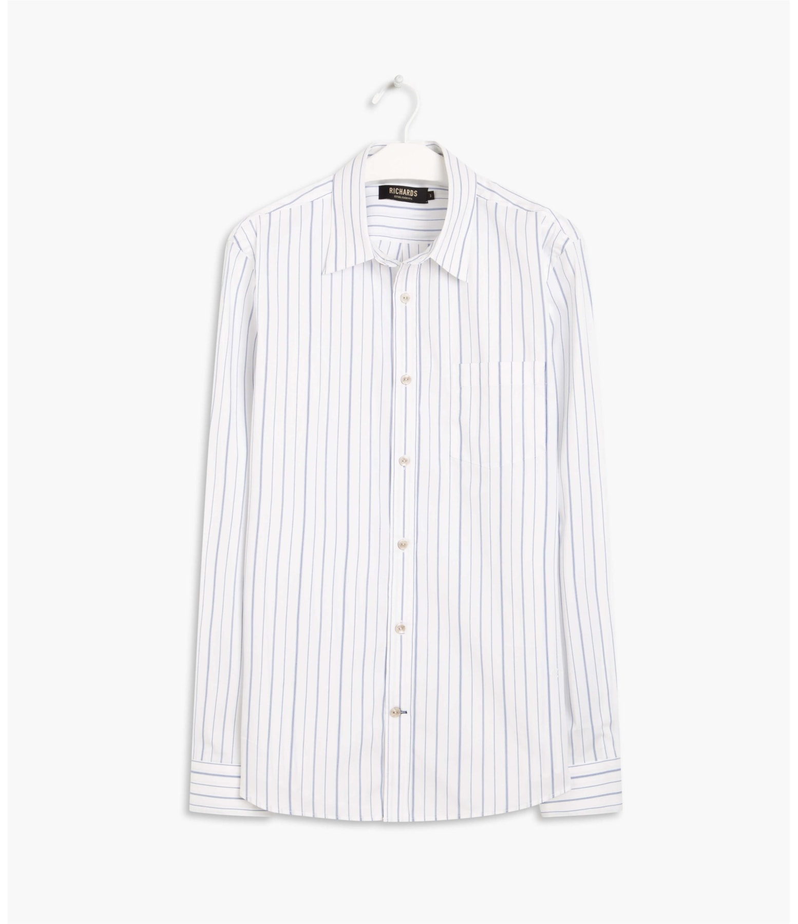 Camisa Torben Listrada Azul Bic